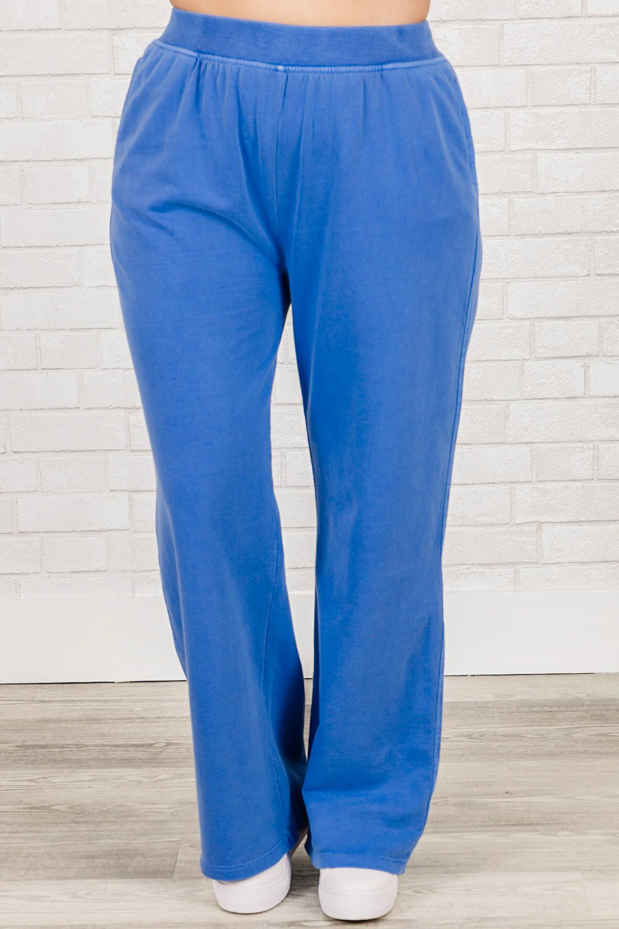 Keeping It Simple Pants, Bright Blue - Giverhouse