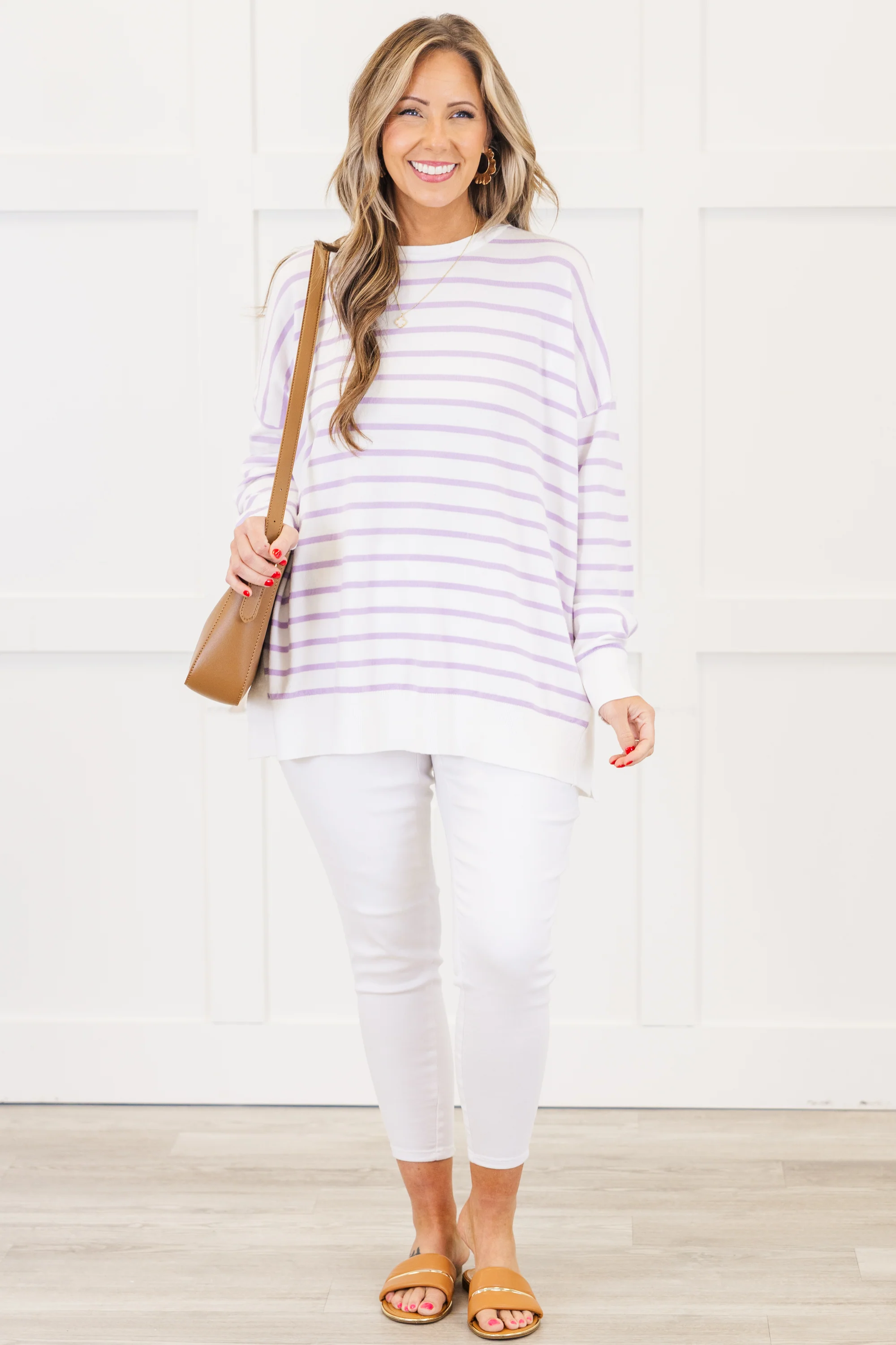 Romantic Nights Top, Lavender - Giverhouse