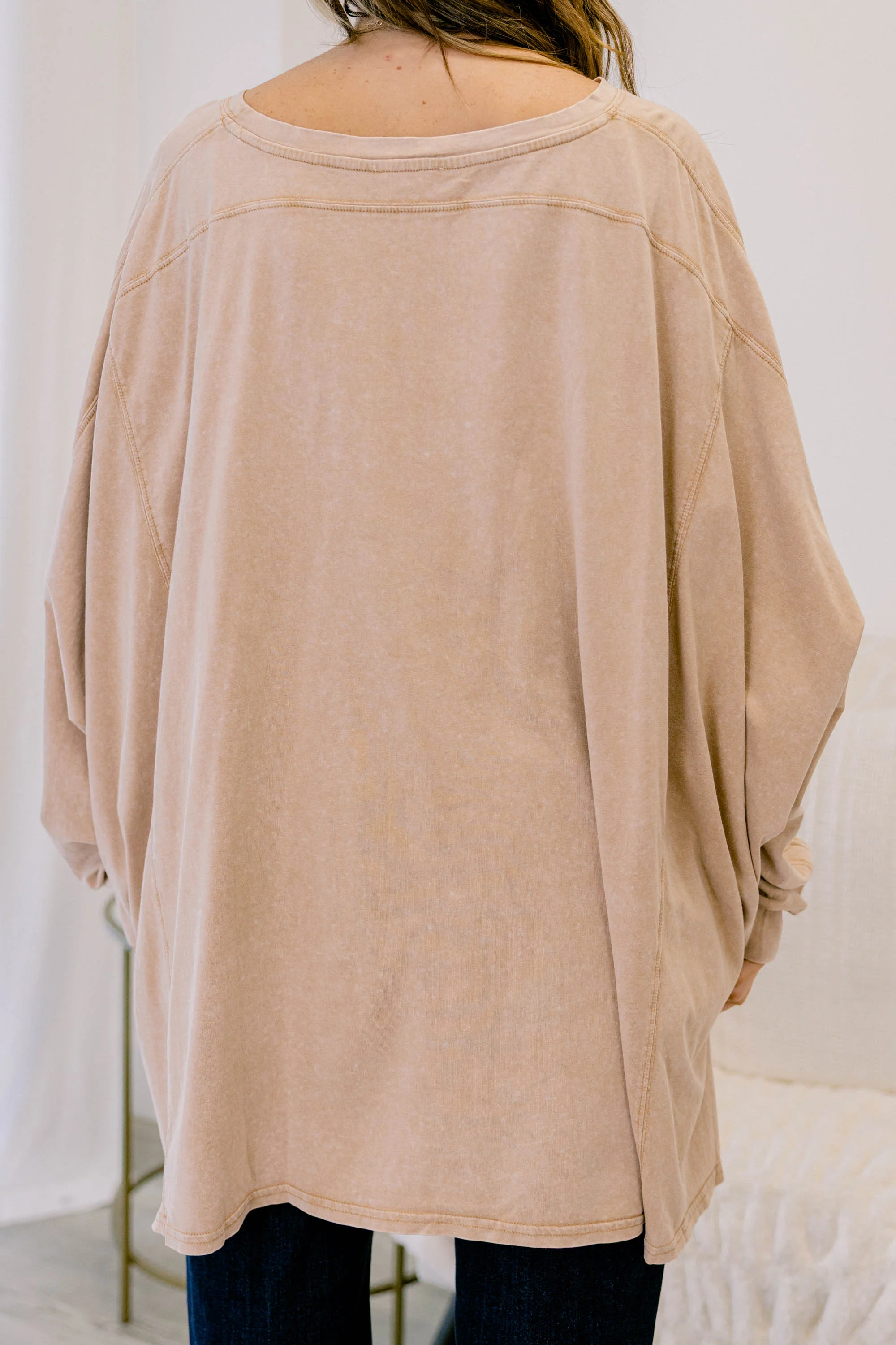 All So Nice Tunic, Sand - Giverhouse