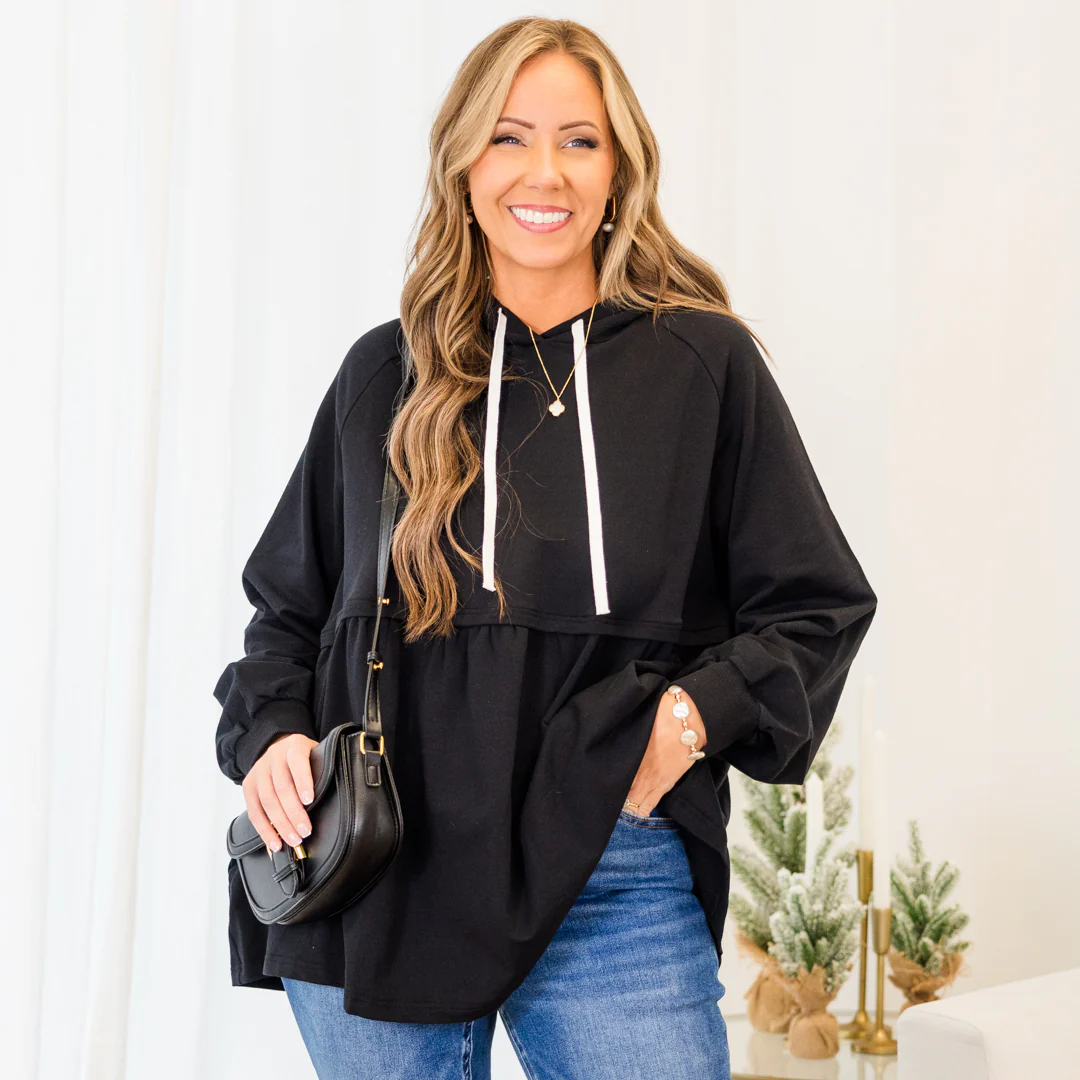 Admiring All Of You Hoodie, Black - Giverhouse