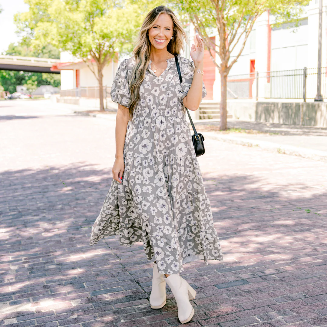 Everything I Love Dress, Stone - Giverhouse