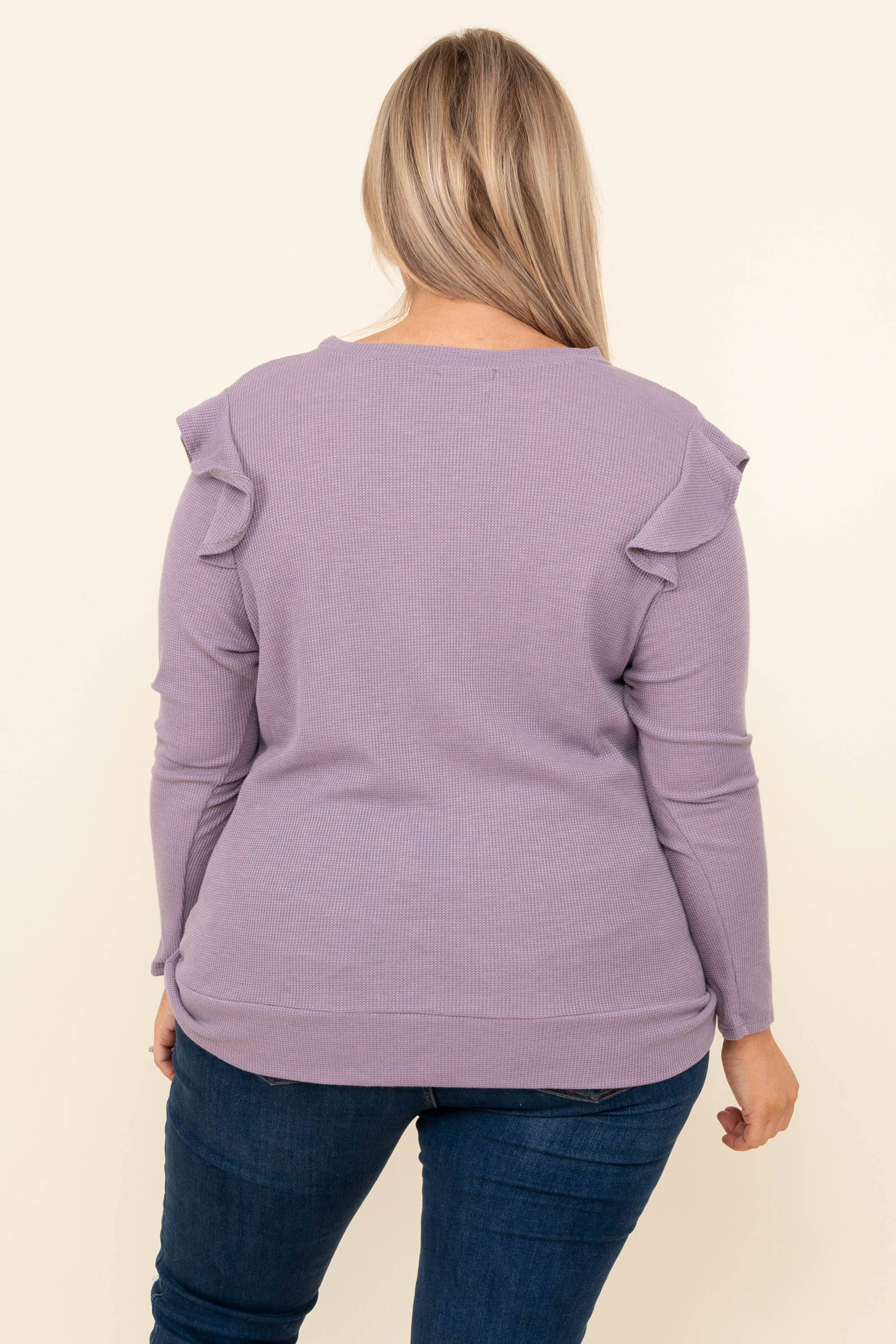 Well Hello There Top, Dusty Plum - Giverhouse