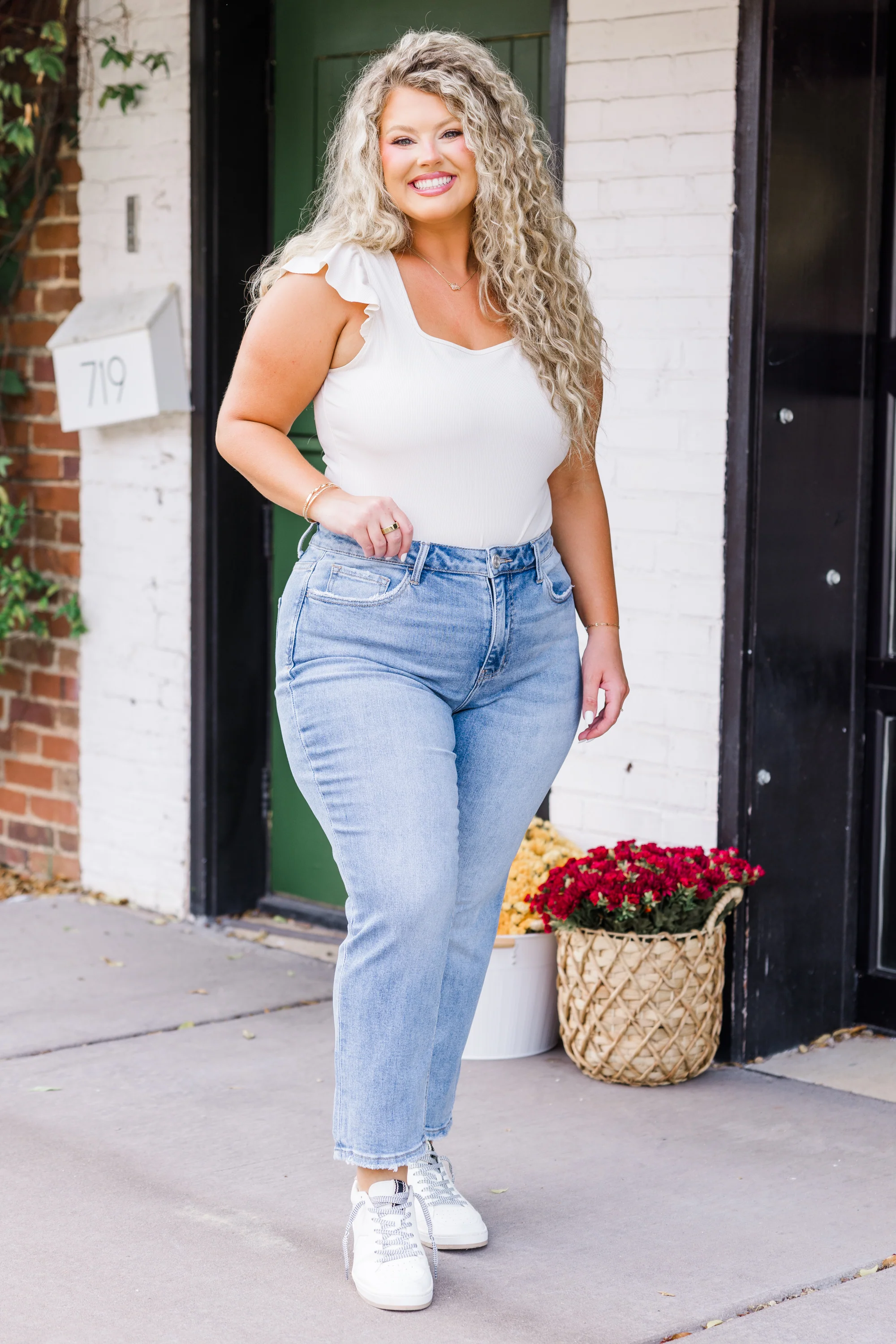 Hazy Days Jeans, Light Wash - Giverhouse