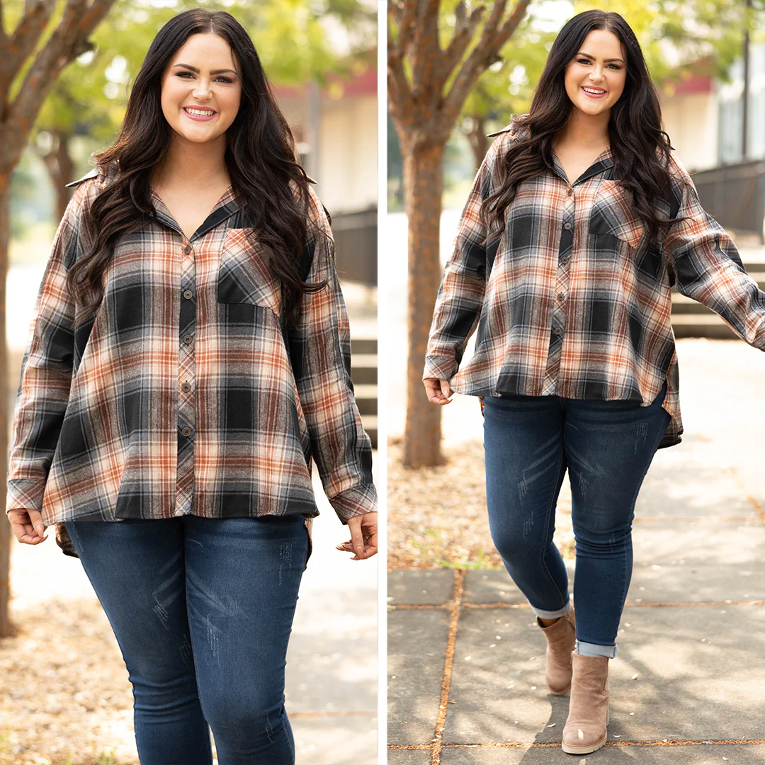 Meet You Under The Willow Top, Black - Giverhouse