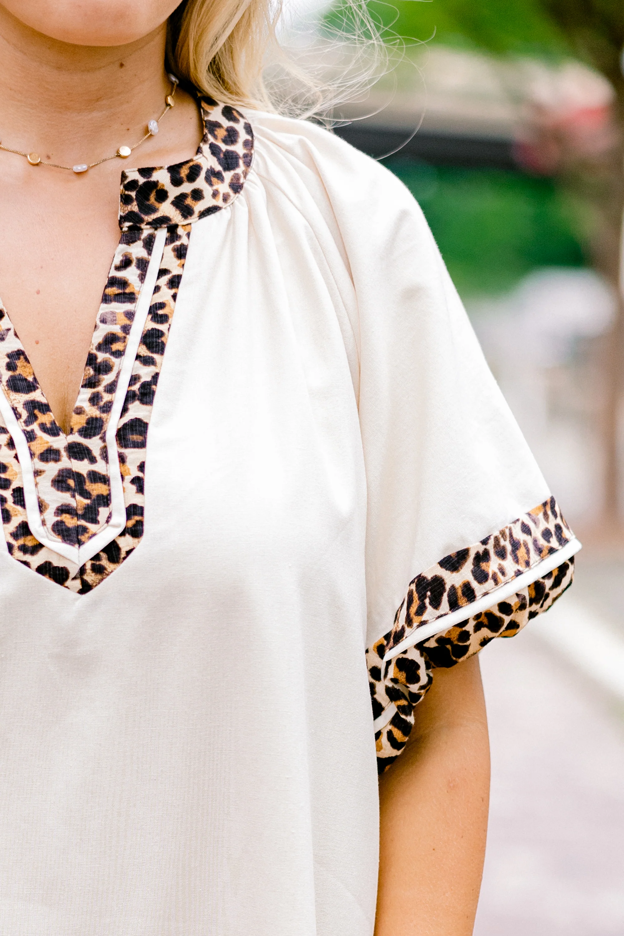 Keep Me Company Dress, Cream - Giverhouse