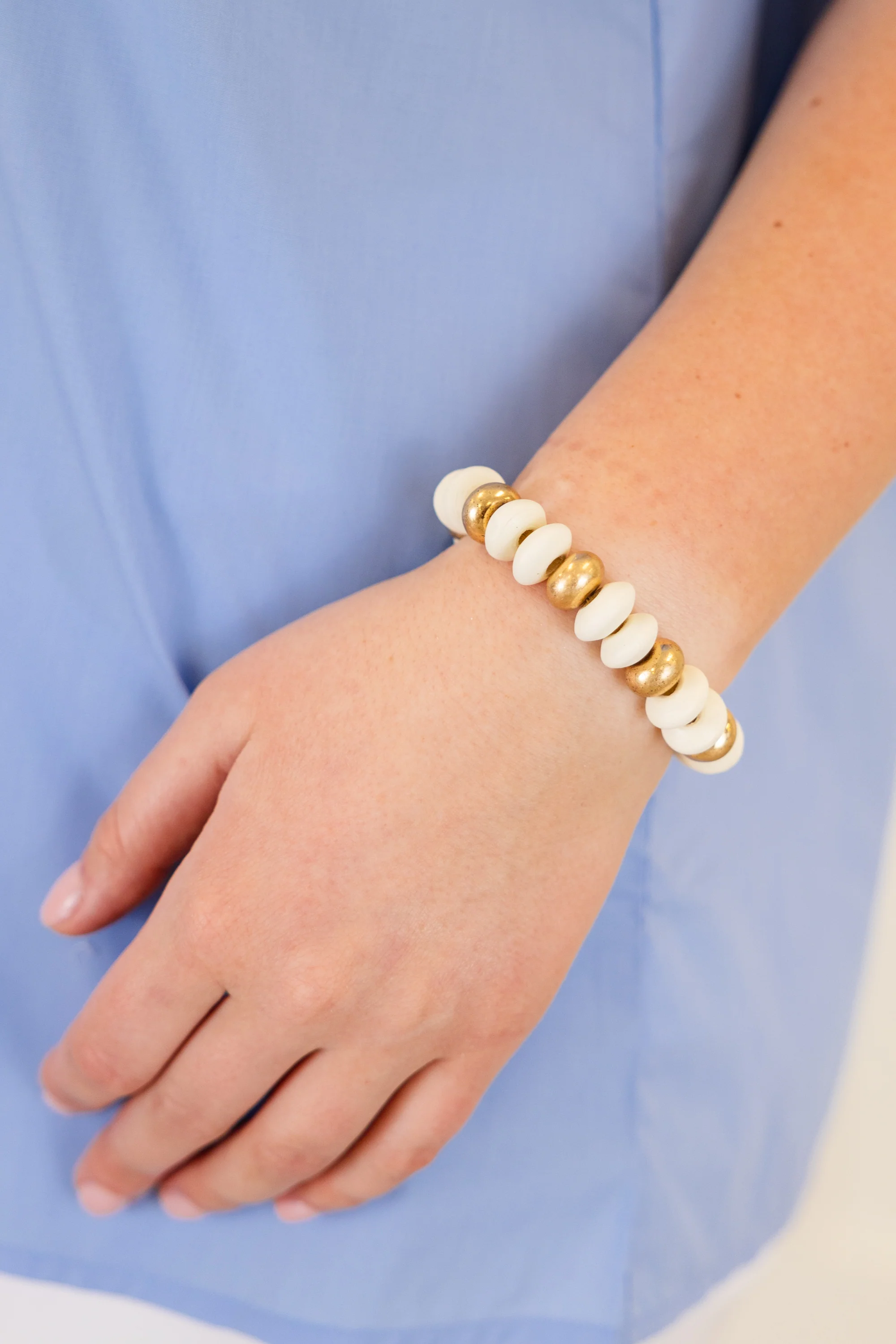 Floral Dreams Bracelet, Ivory - Giverhouse