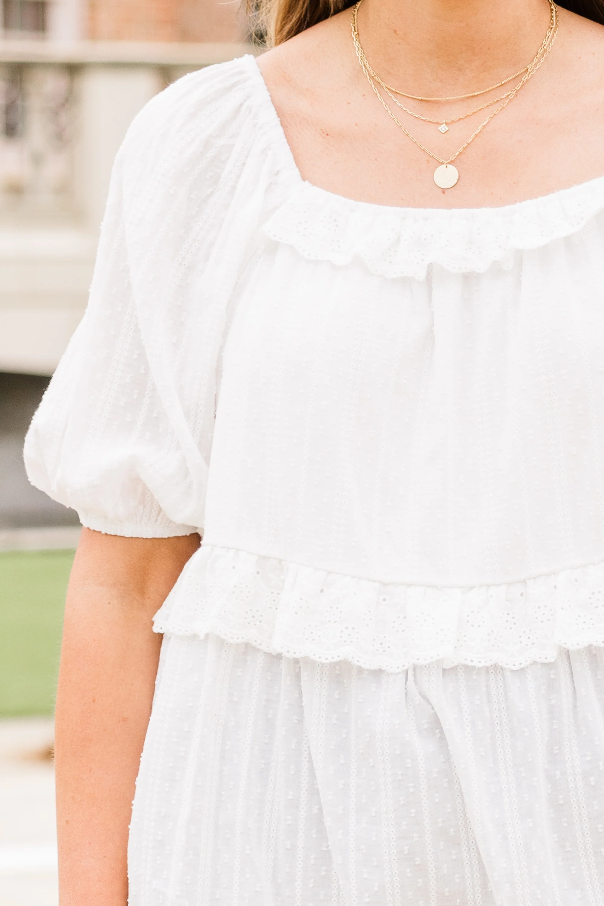 Brand New Chapter Top, Off-White - Giverhouse