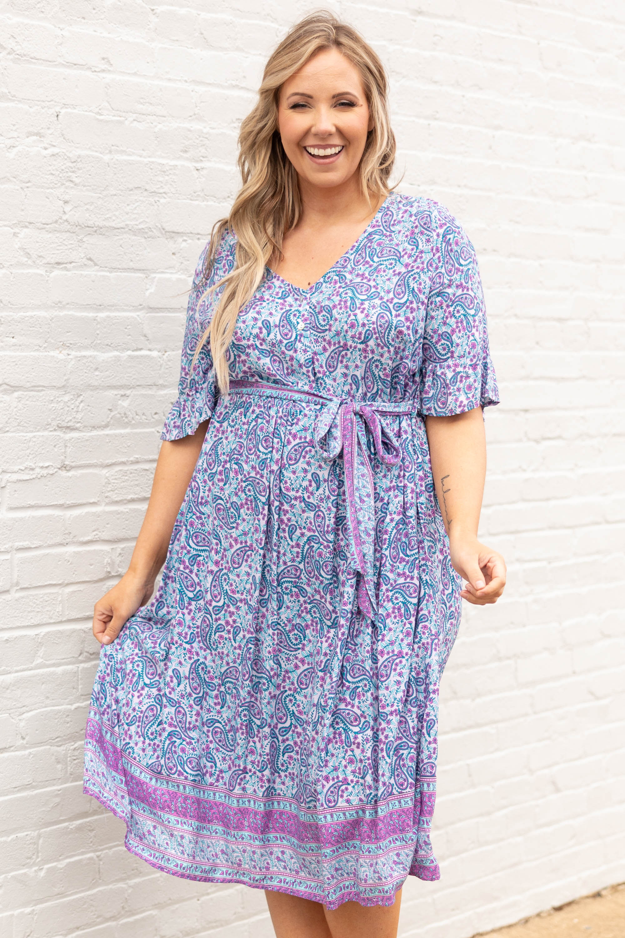 Angel Energy Dress, Blue - Giverhouse