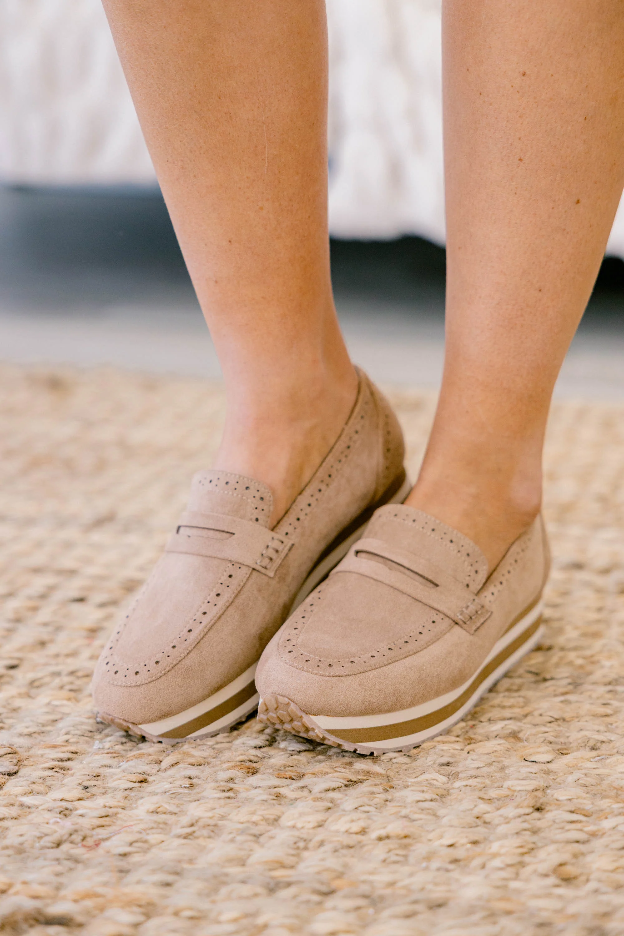 Met In The Fall Sneakers, Taupe - Giverhouse