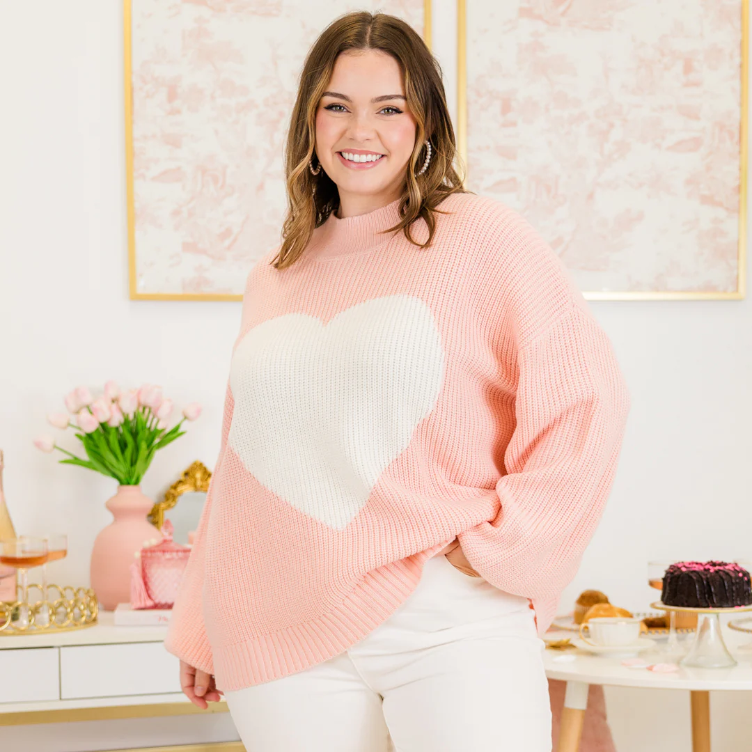 Love And Lust Sweater, Pink - Giverhouse