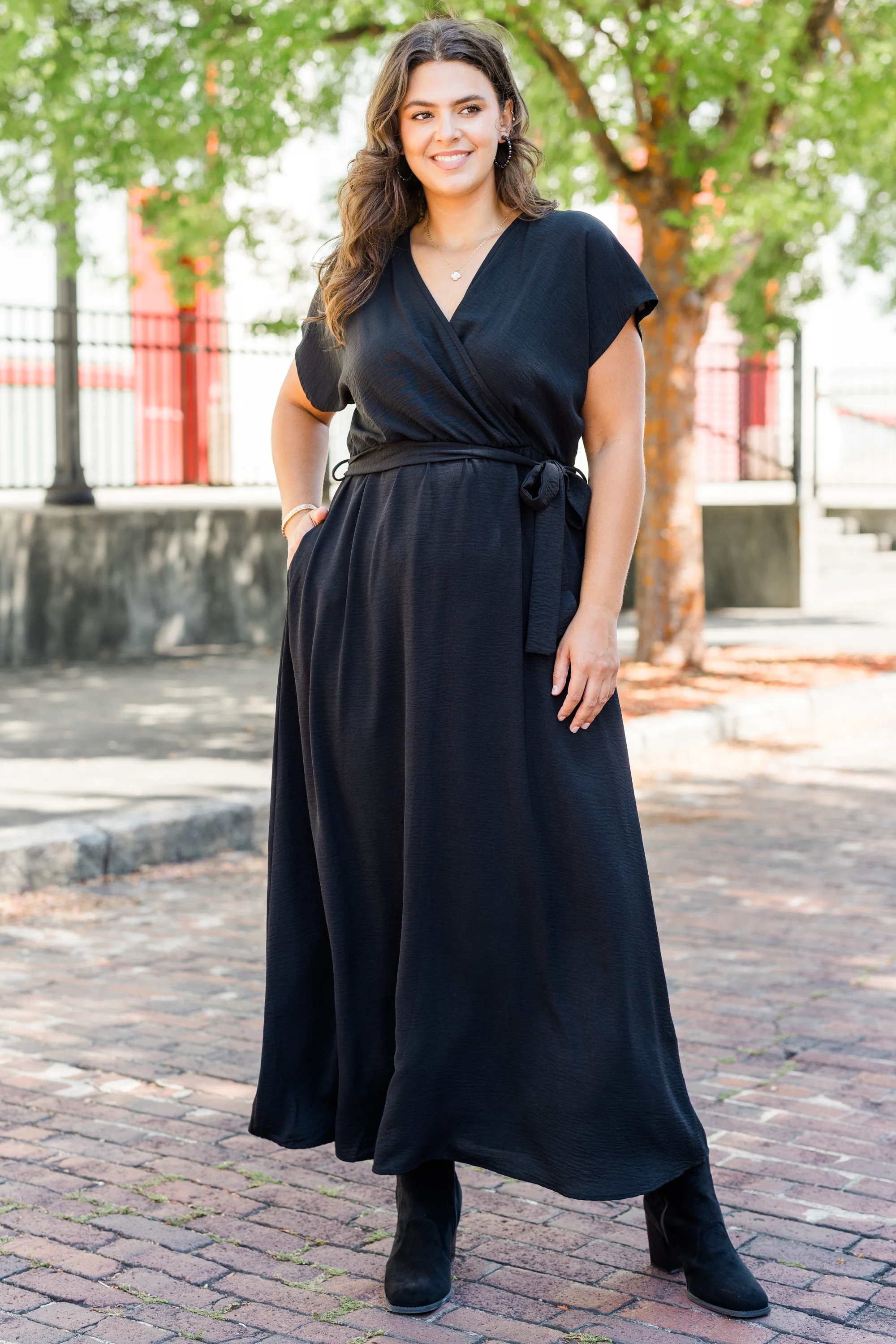 More Good Days Dress, Black - Giverhouse