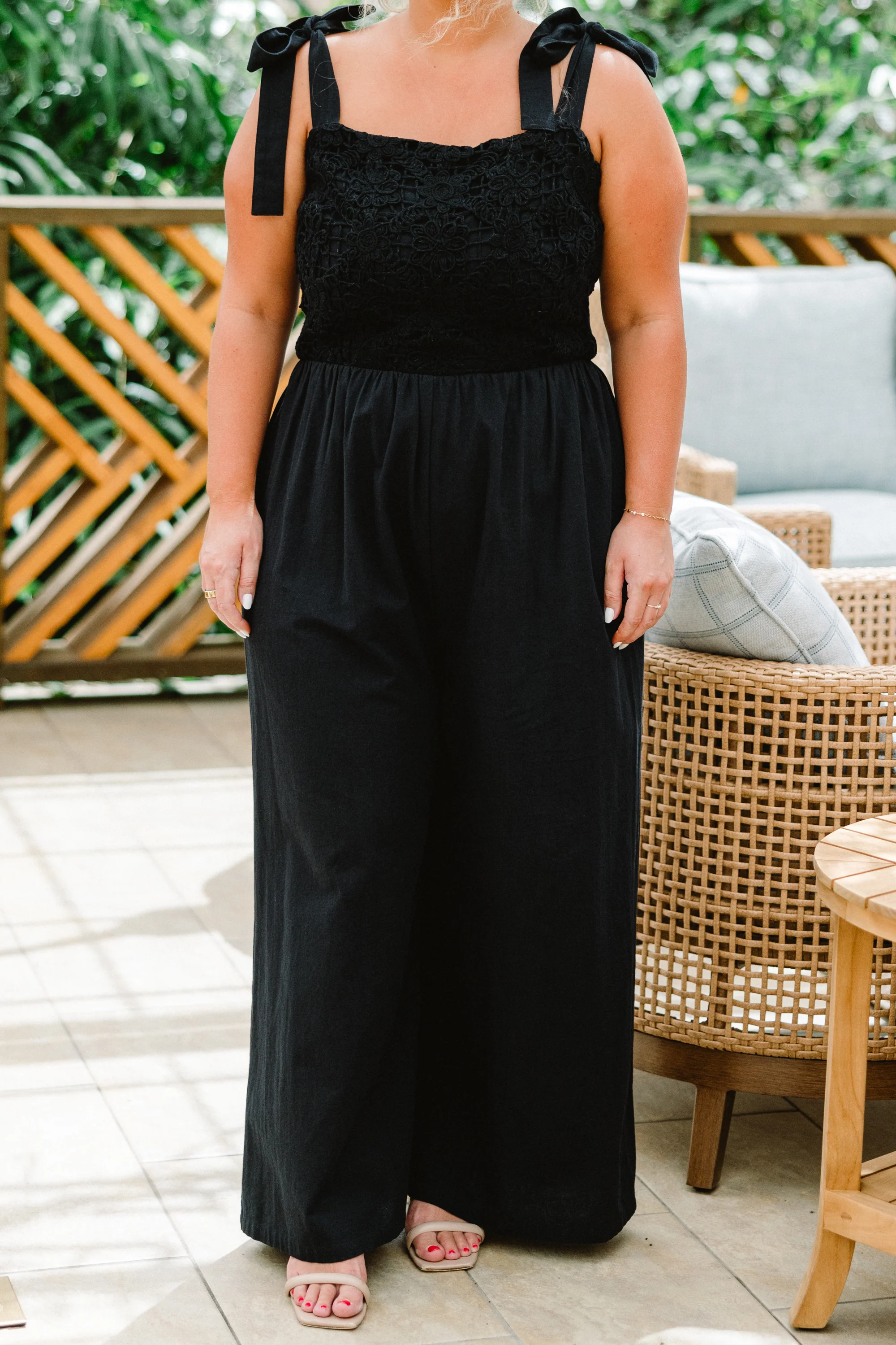 Let's Dance Tonight Jumpsuit, Black - Giverhouse