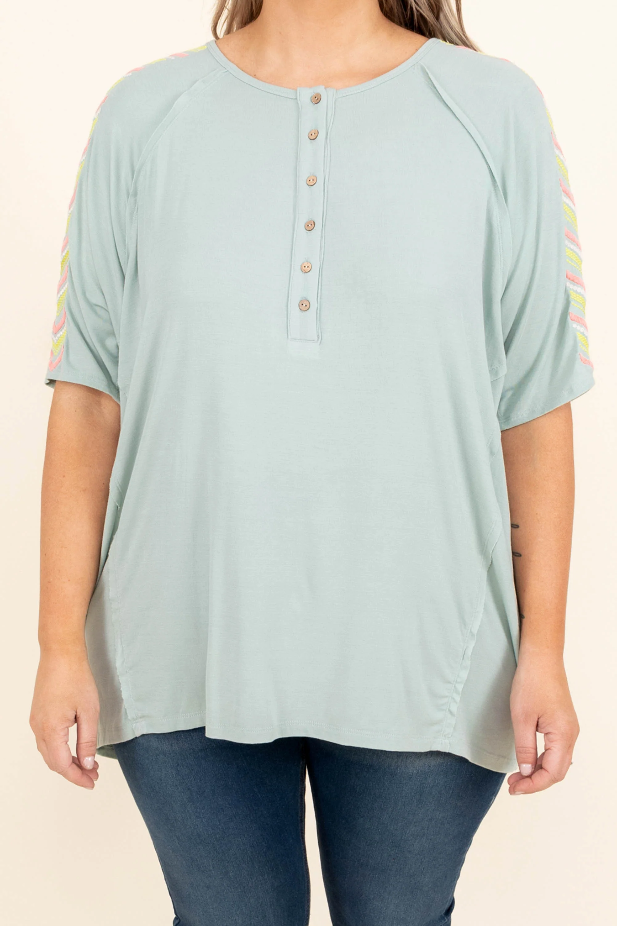 Imaginably Sweet Top, Mint - Giverhouse