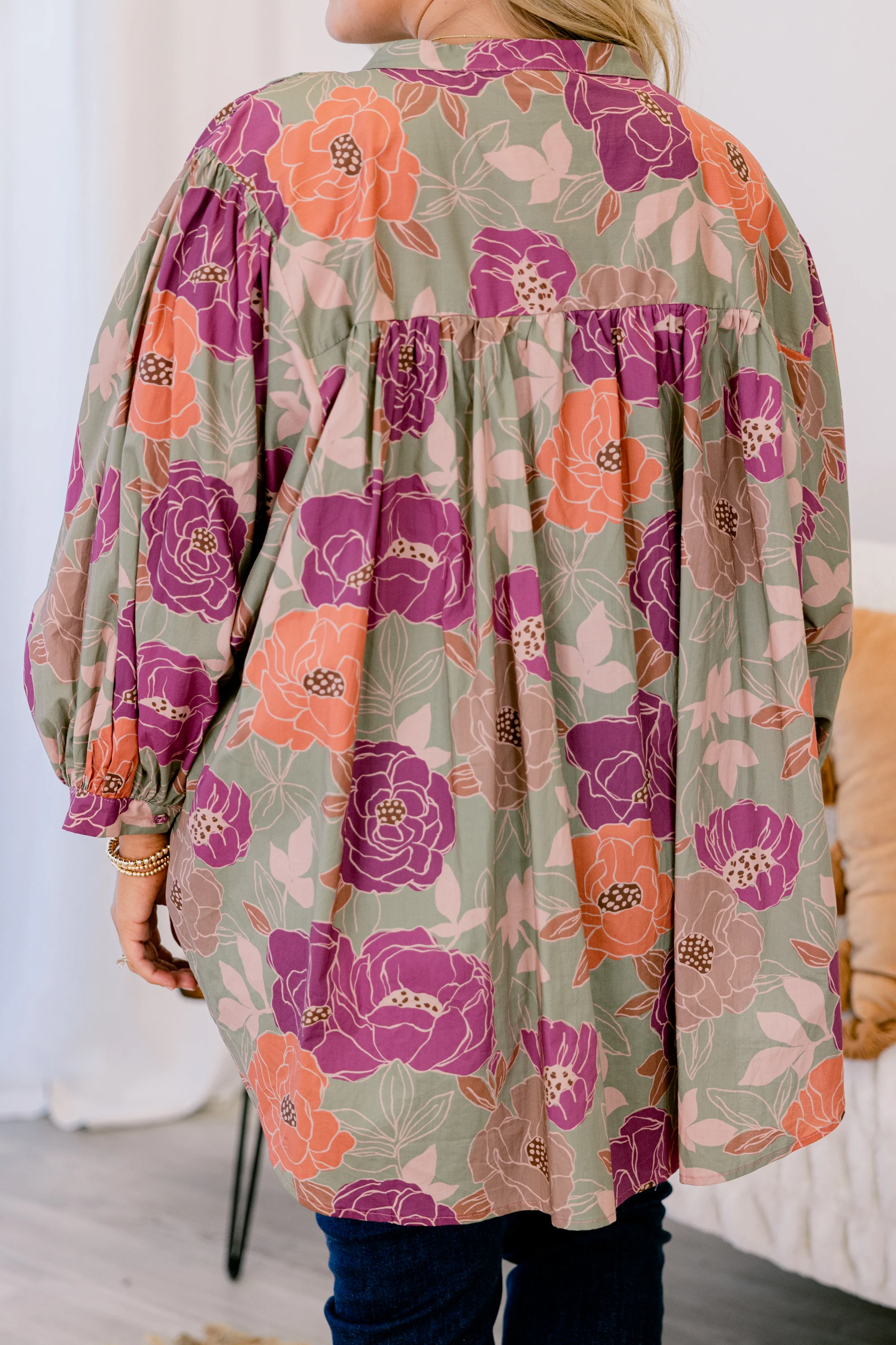 Away From It All Tunic, Pink Floral - Giverhouse