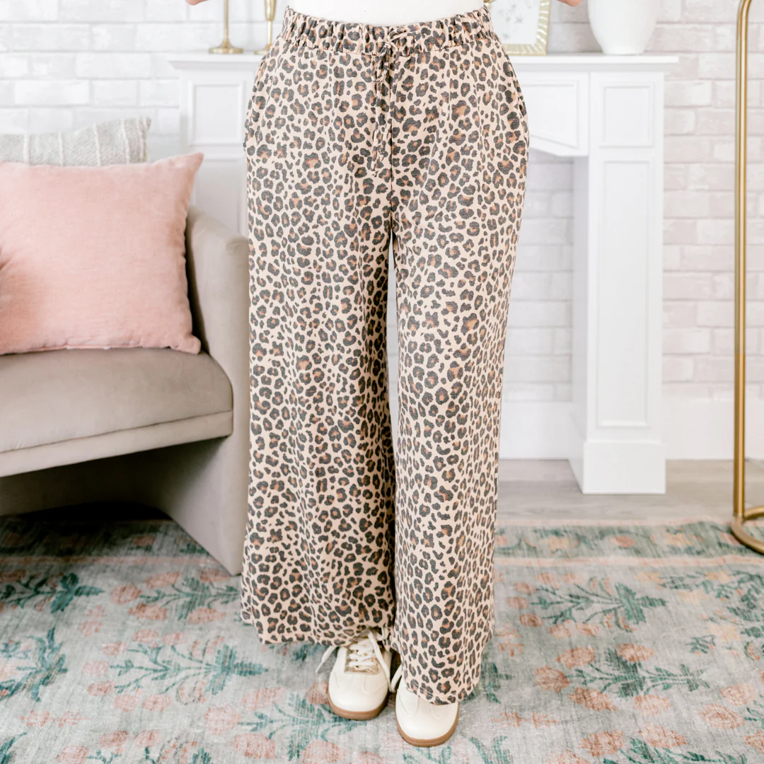 Perfect Ending Pants, Leopard - Giverhouse