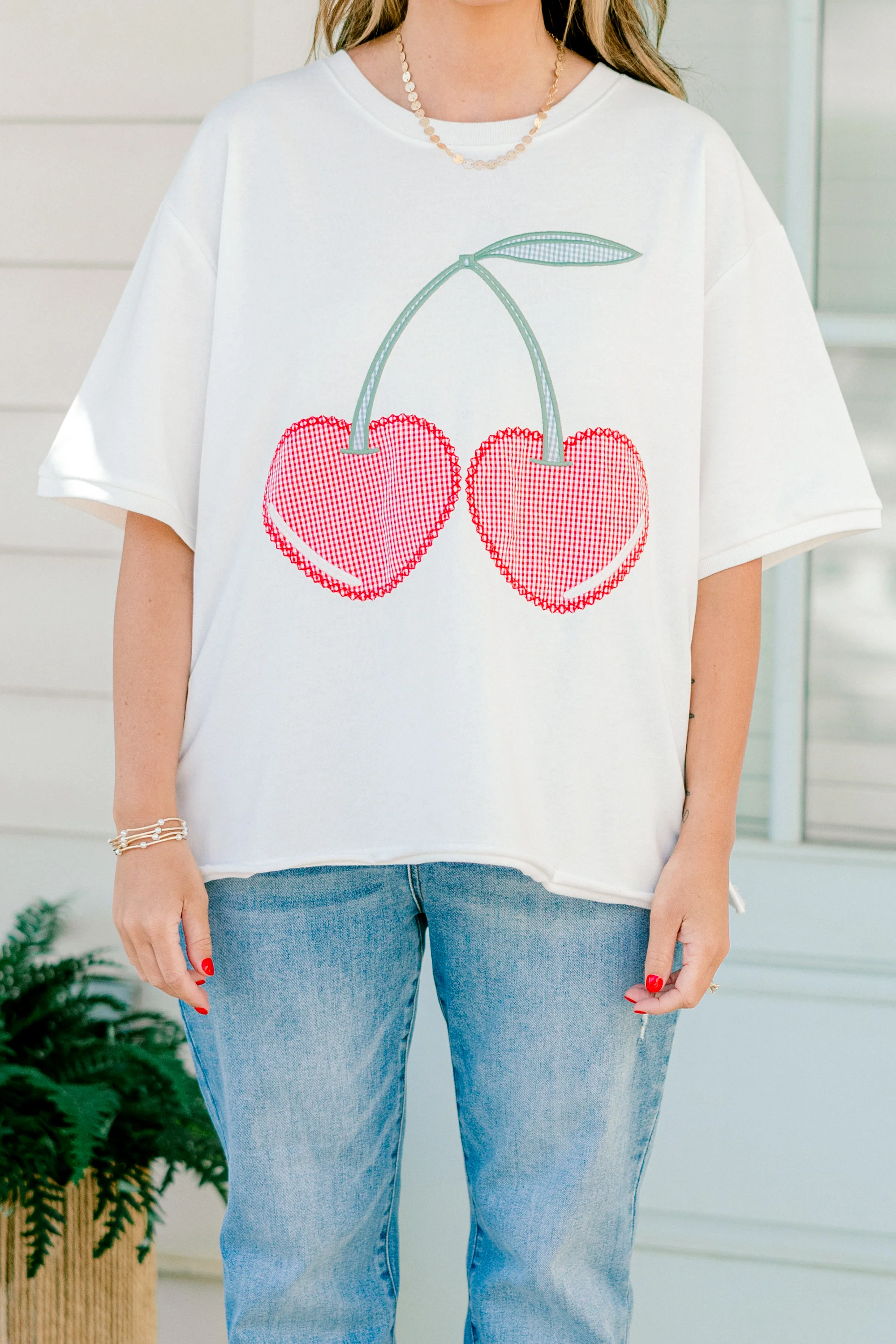 You Are Sweet Top, White - Giverhouse