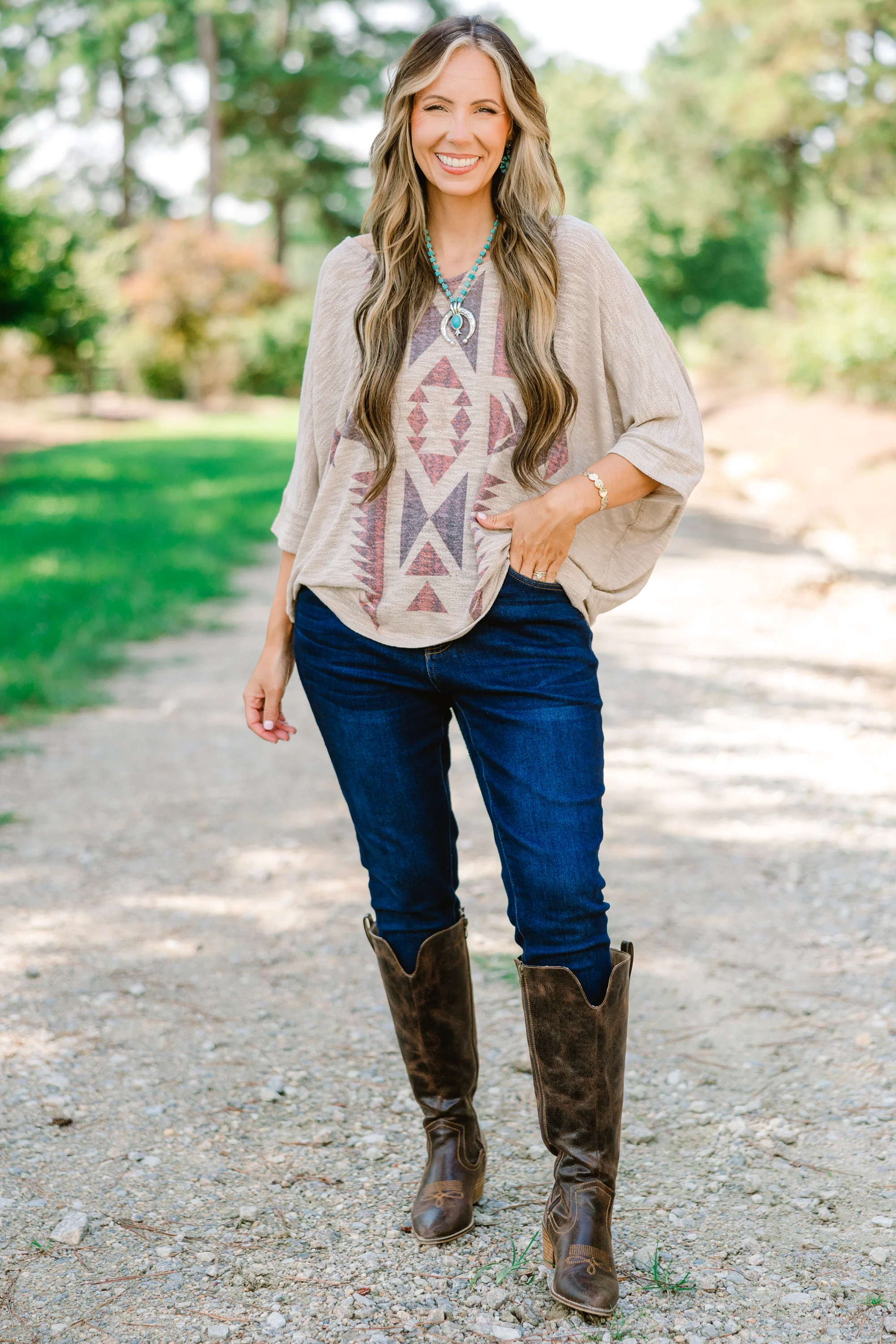 Dream I Can Dream Top, Khaki - Giverhouse