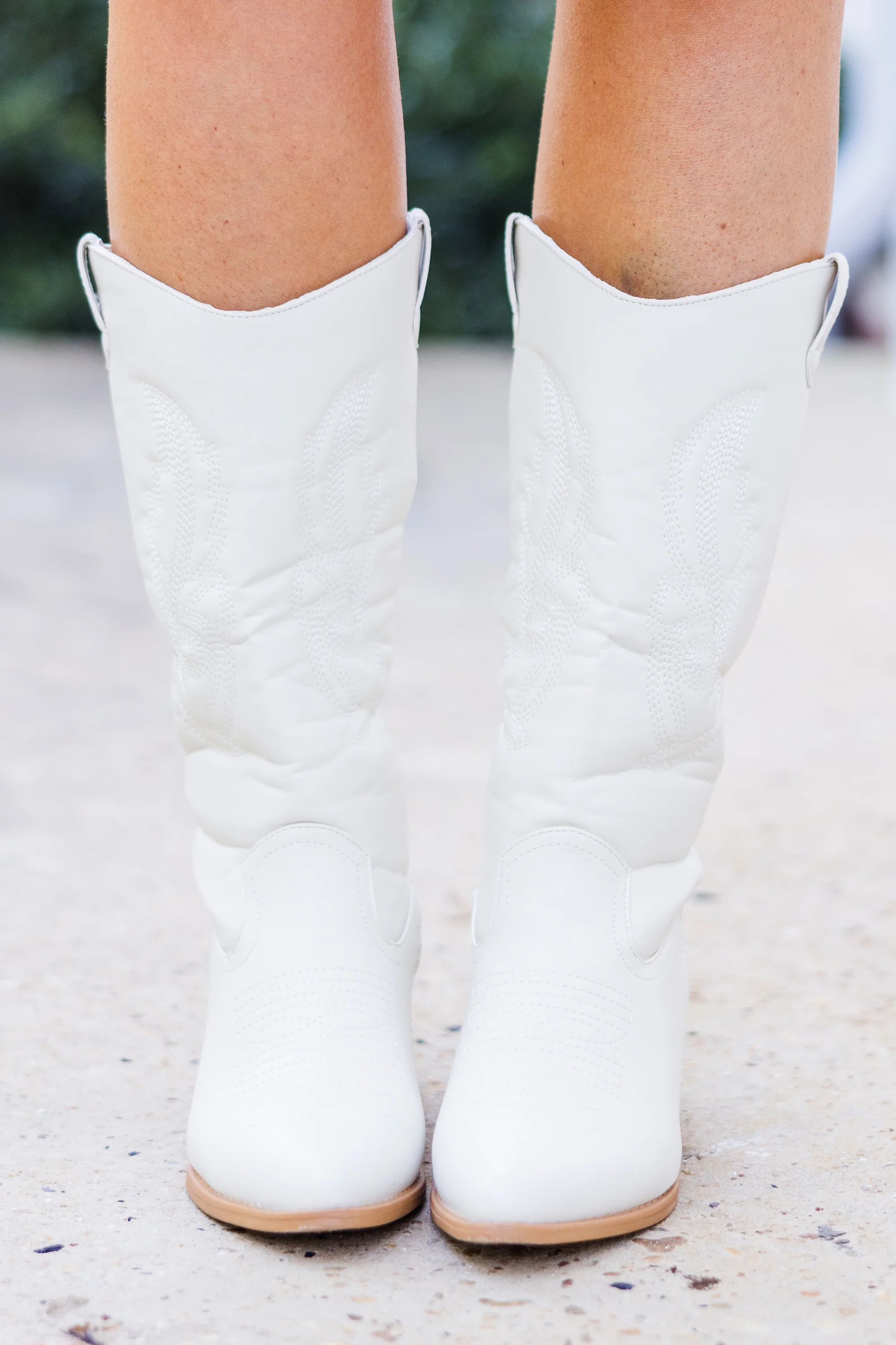 Sole Of Their Own Boots, Cream - Giverhouse