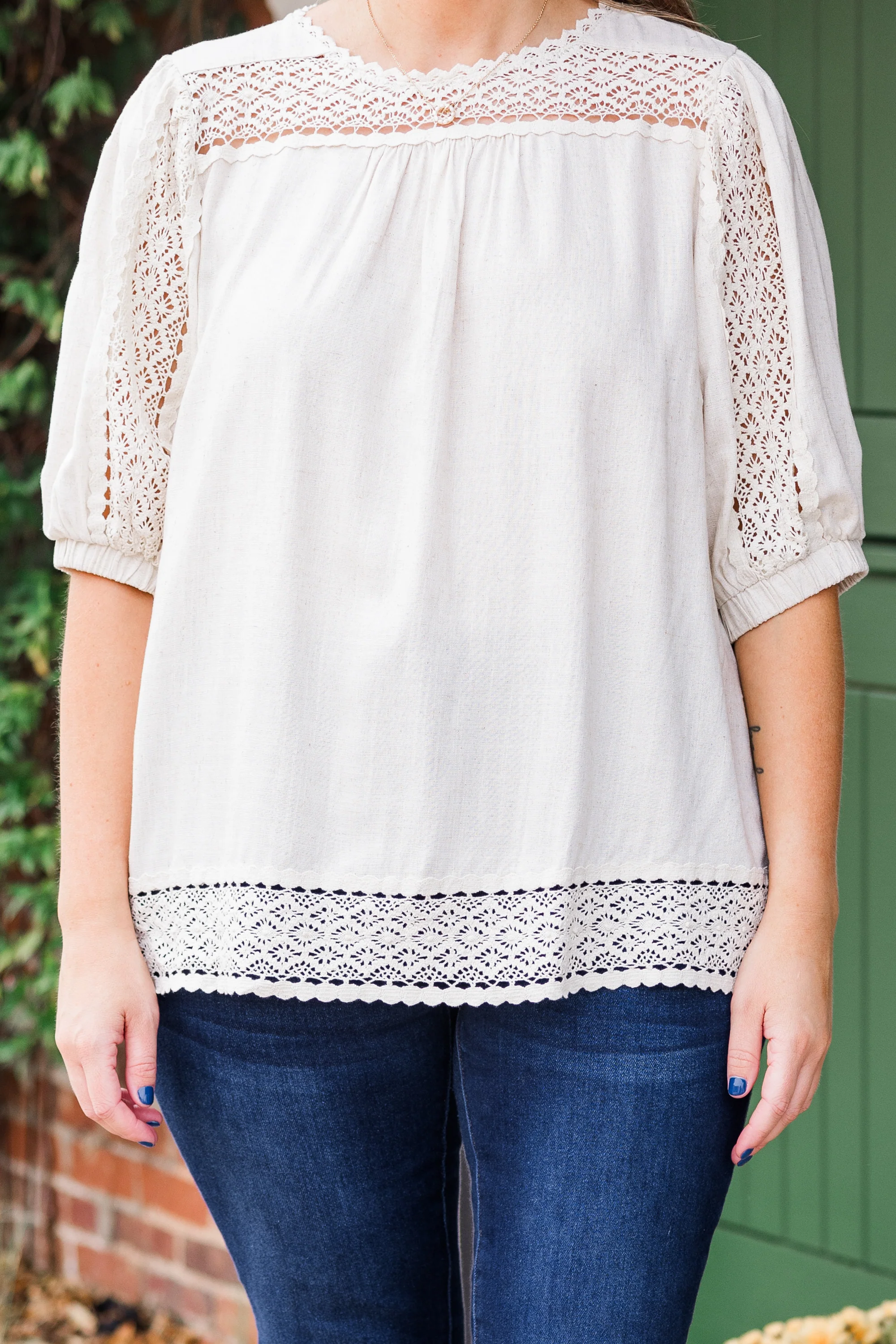 Thinking 'Bout Love Top, Oatmeal - Giverhouse