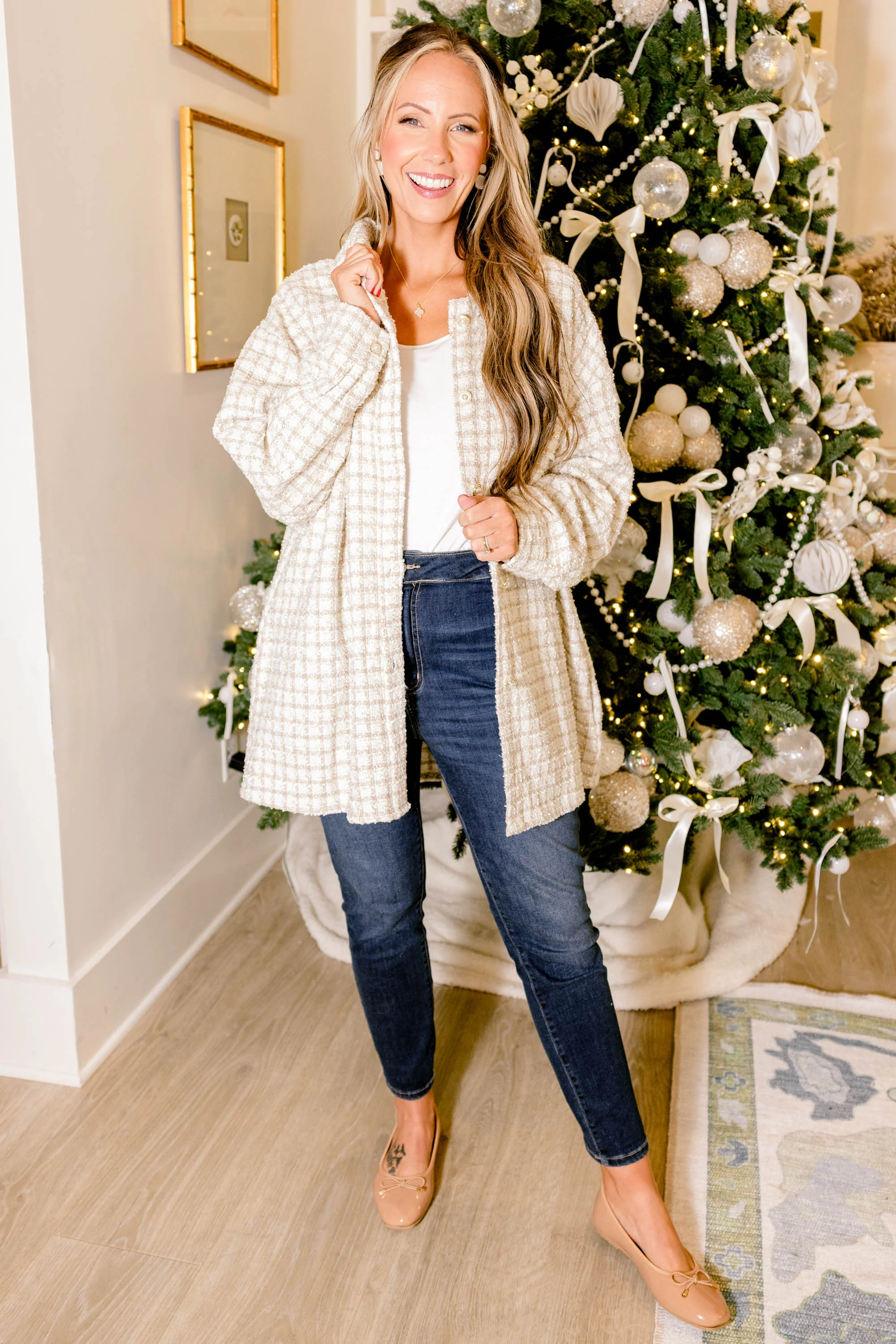 Good For Me Jacket, Cream - Giverhouse