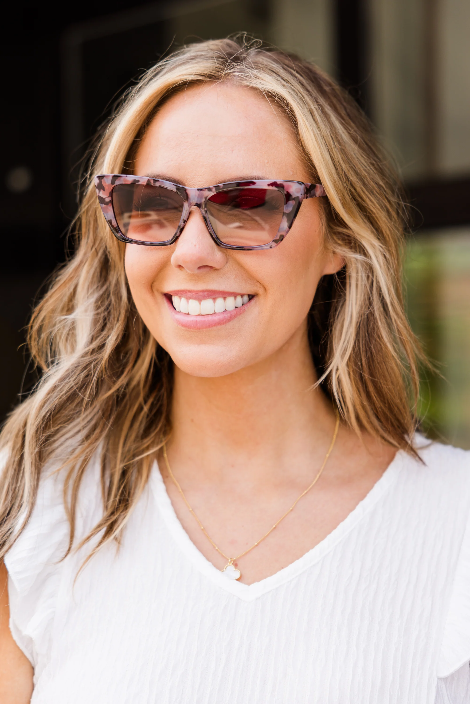 Can't Outshine Me Sunglasses, Purple - Giverhouse