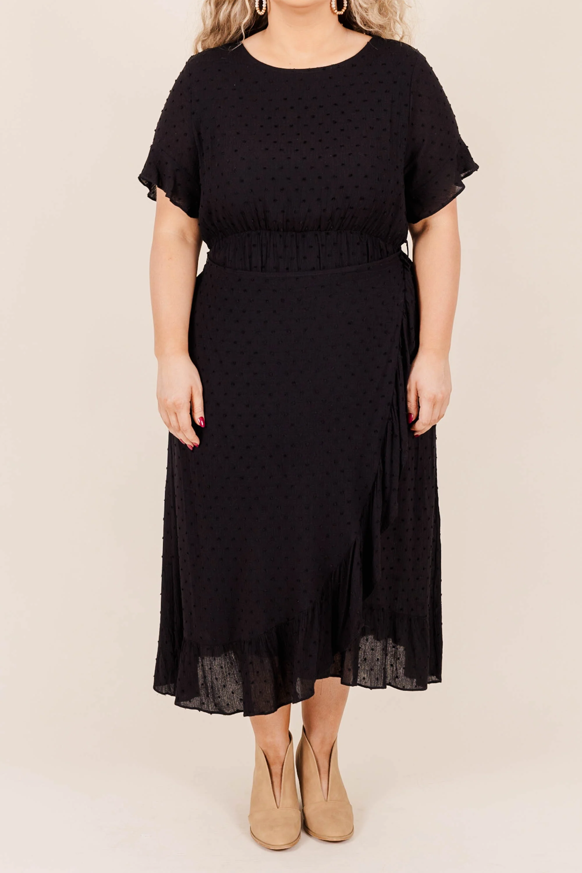 Welcome To Hollywood Dress, Black - Giverhouse
