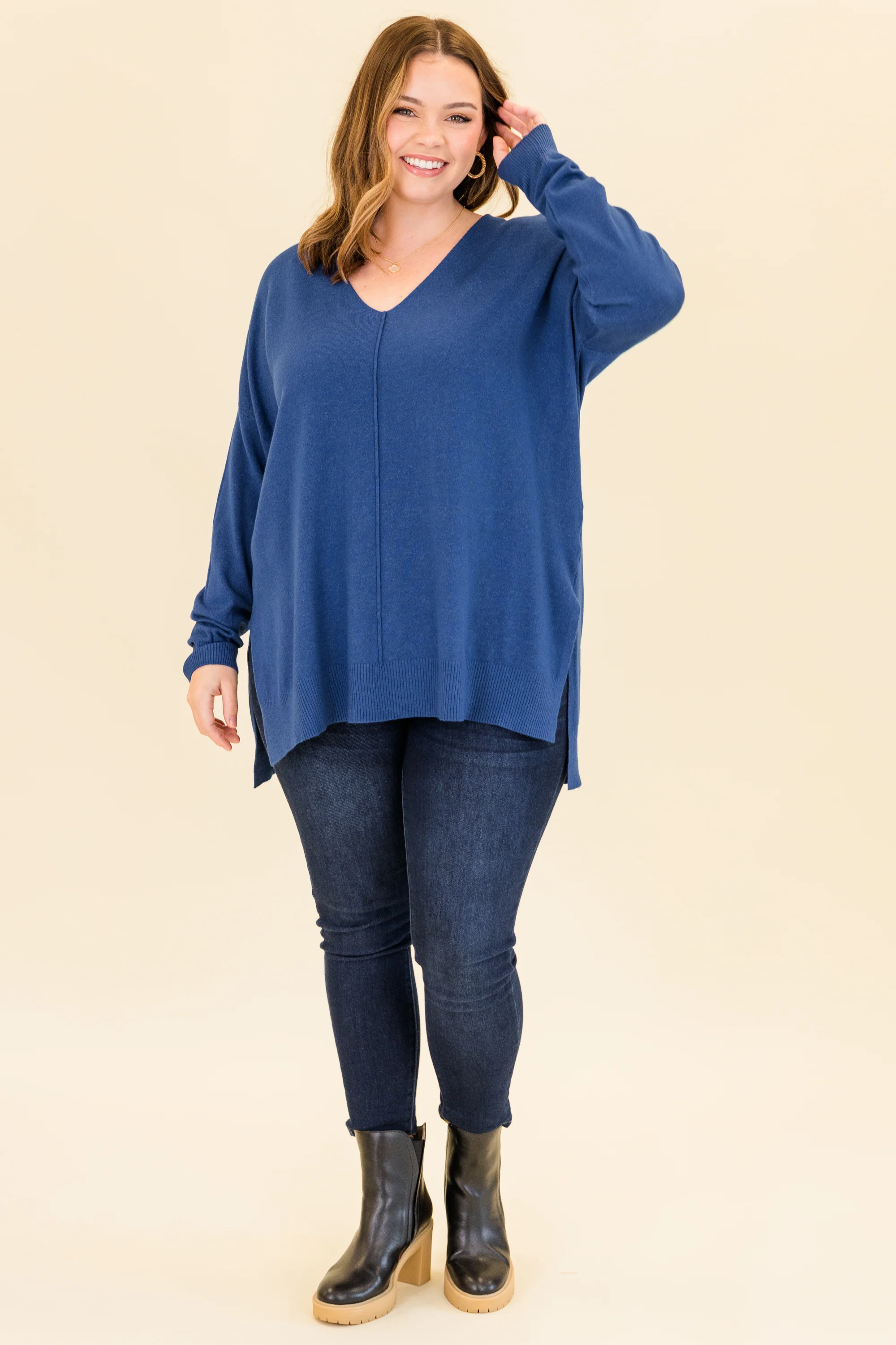 Perfect For Outside Sweater, Heather Marlin - Giverhouse