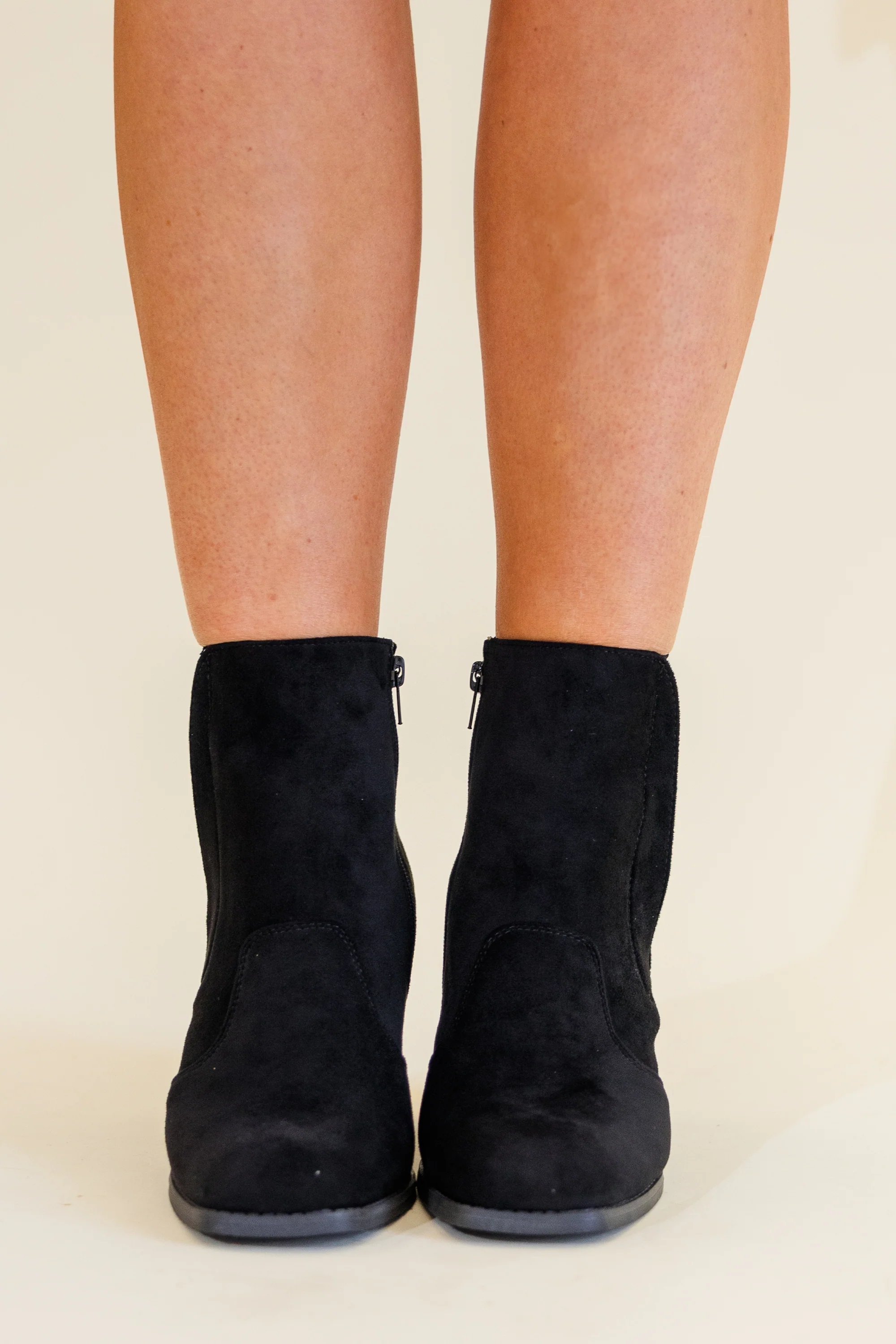 Basic Needs Booties, Black - Giverhouse