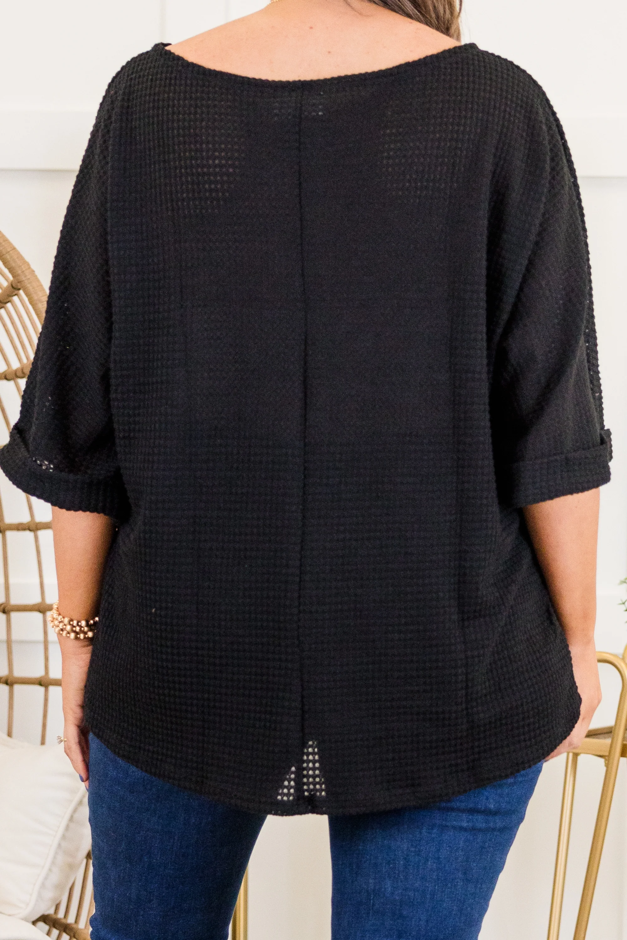 Hurry Along Top, Black - Giverhouse