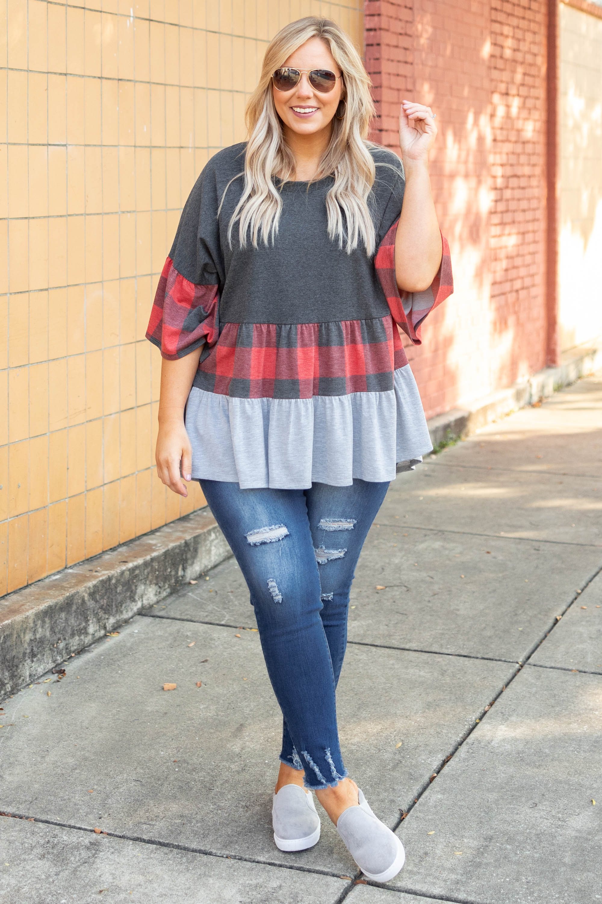 Roam With You Jeans, Blue - Giverhouse