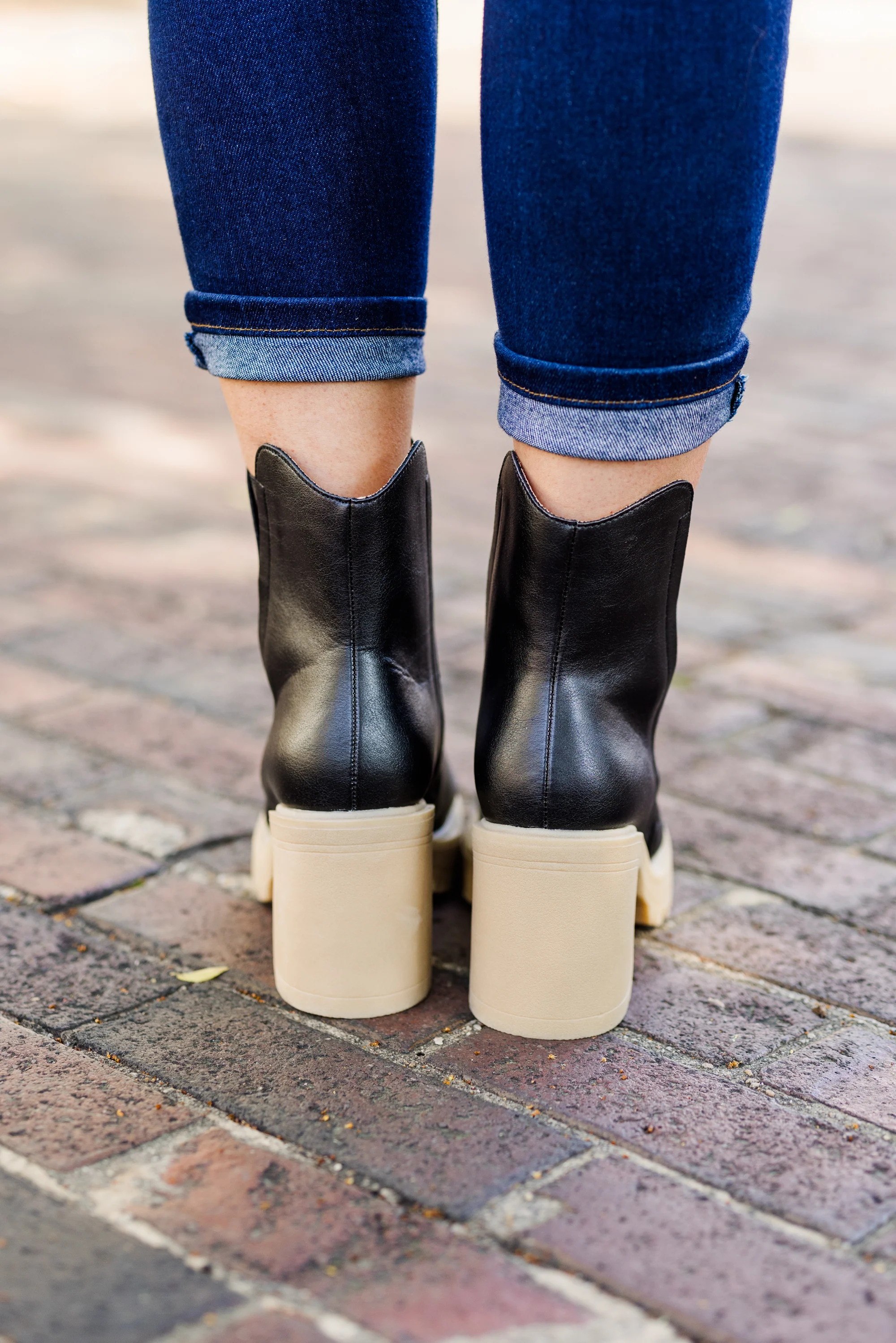 Go My Own Way Booties, Black - Giverhouse
