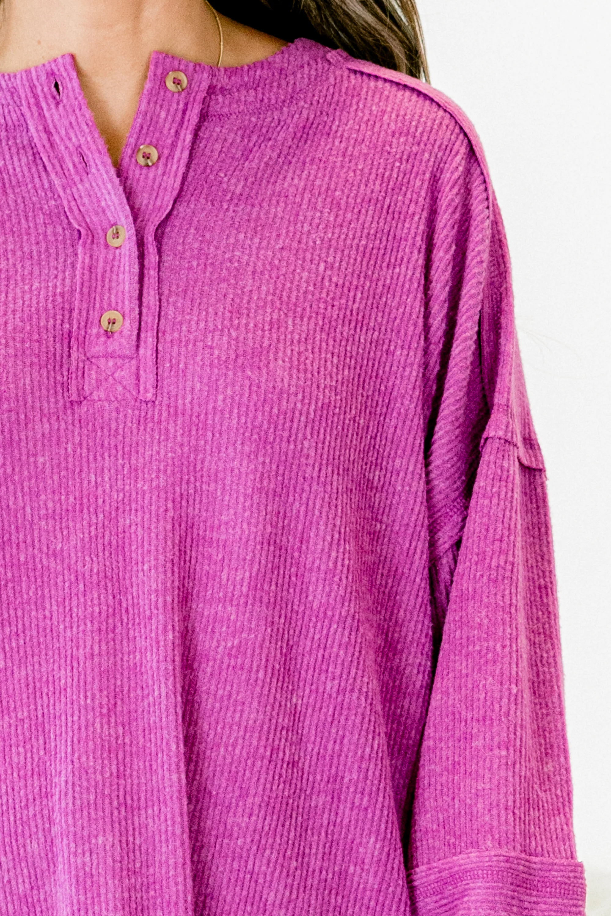 Chill Days Sweater, Light Plum - Giverhouse