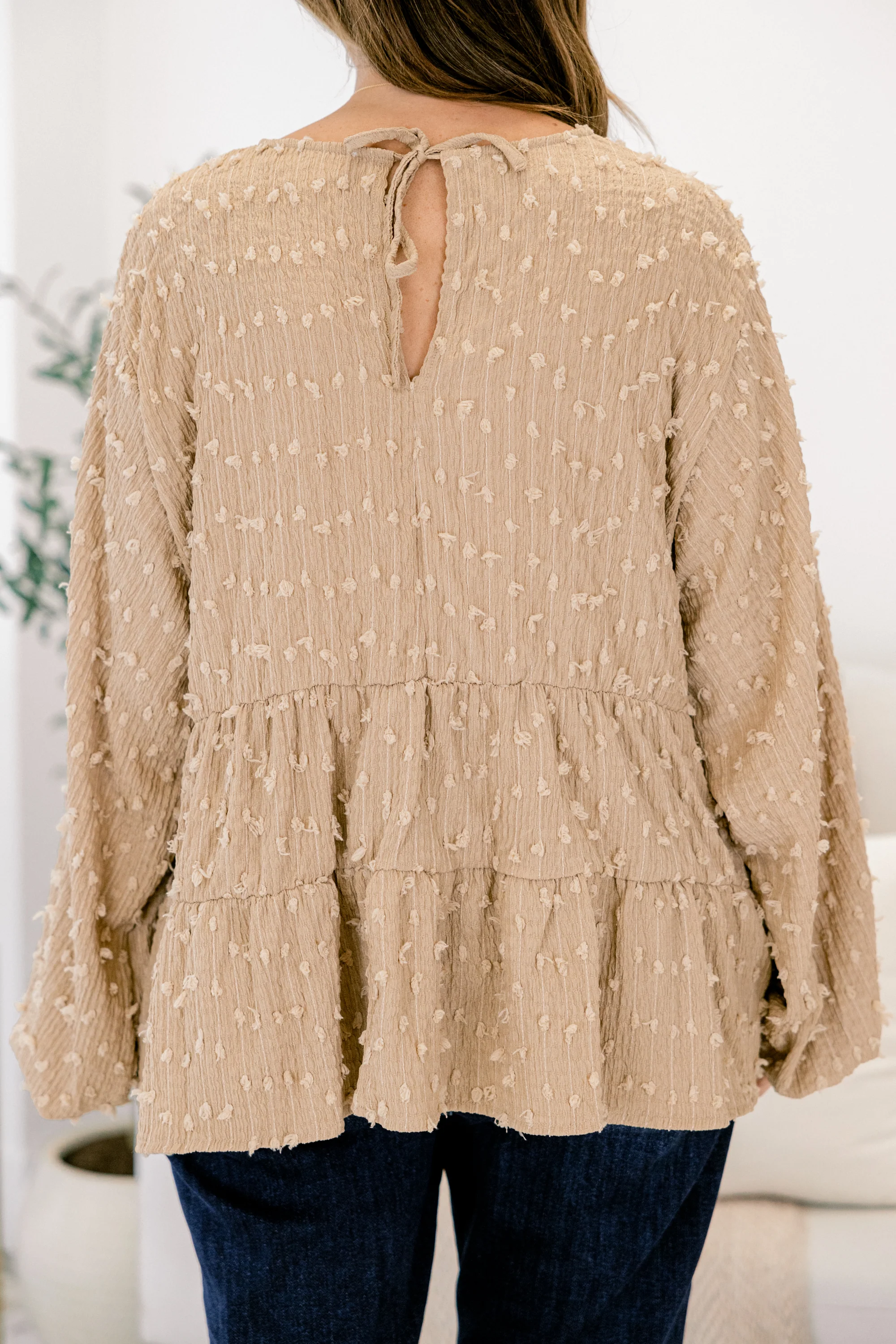 Sweet As Ever Top, Brown - Giverhouse