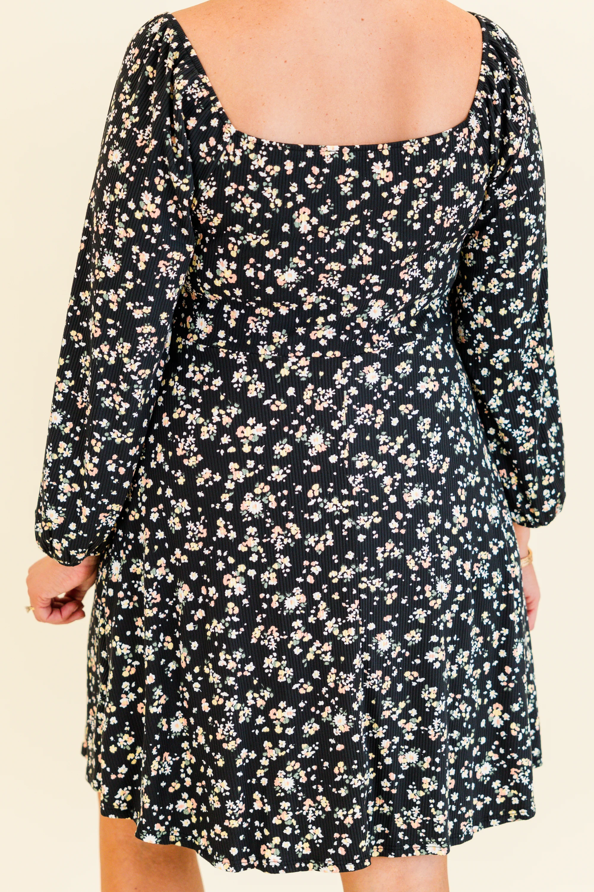 Perfectly Clear Dress, Black - Giverhouse