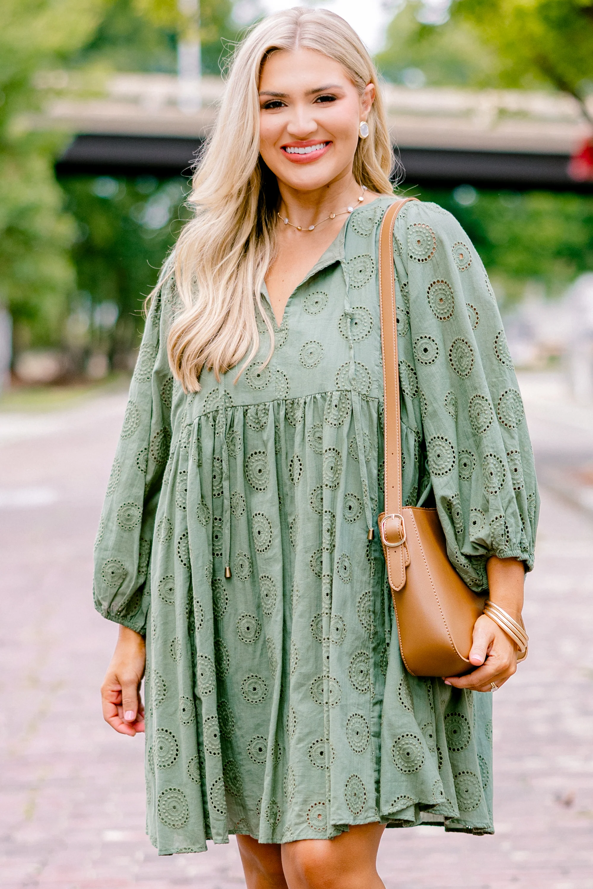 Honey Babe Dress, Green - Giverhouse