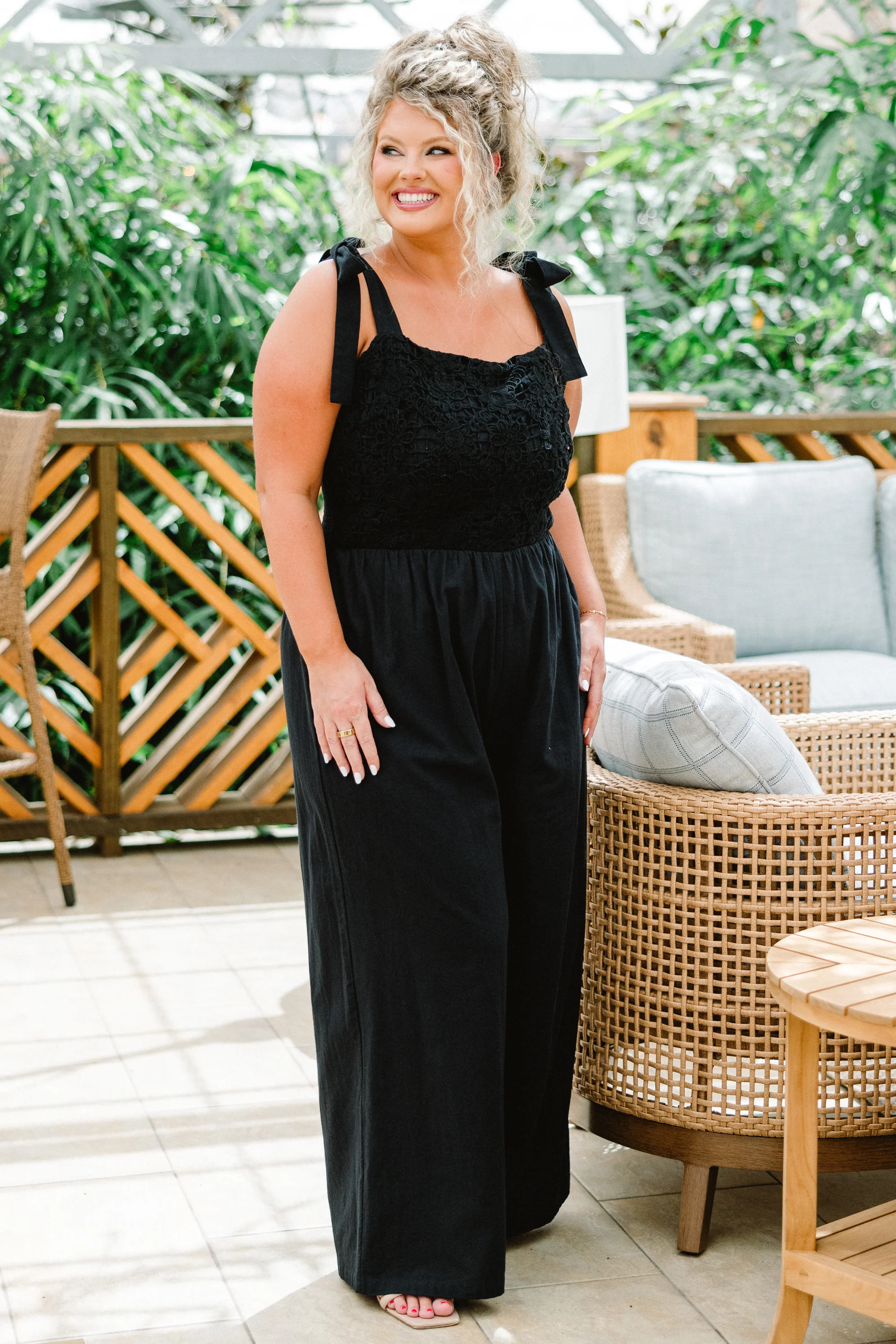 Let's Dance Tonight Jumpsuit, Black - Giverhouse