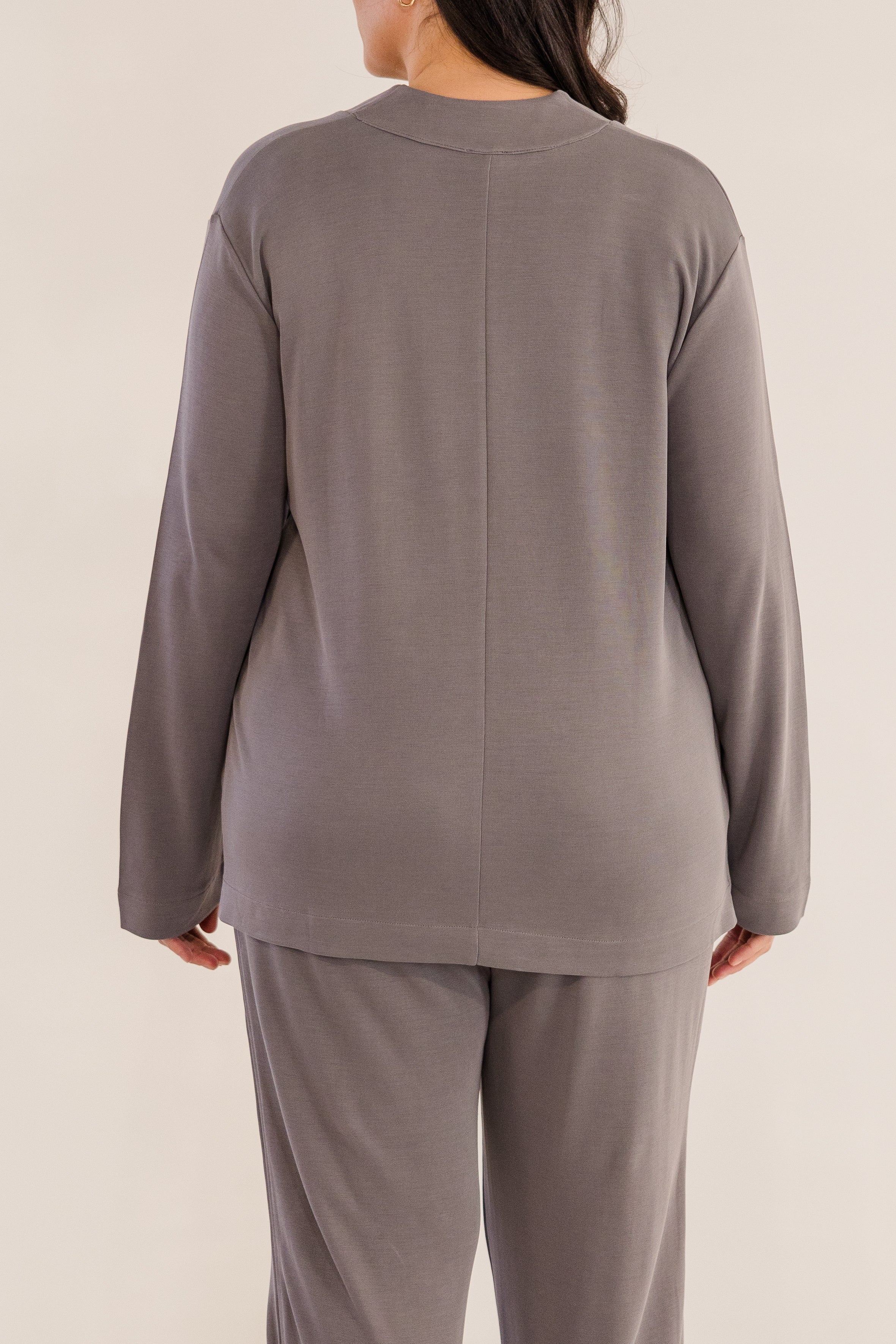 Bowery Wide V-Neck Tunic, Castle Rock - Giverhouse