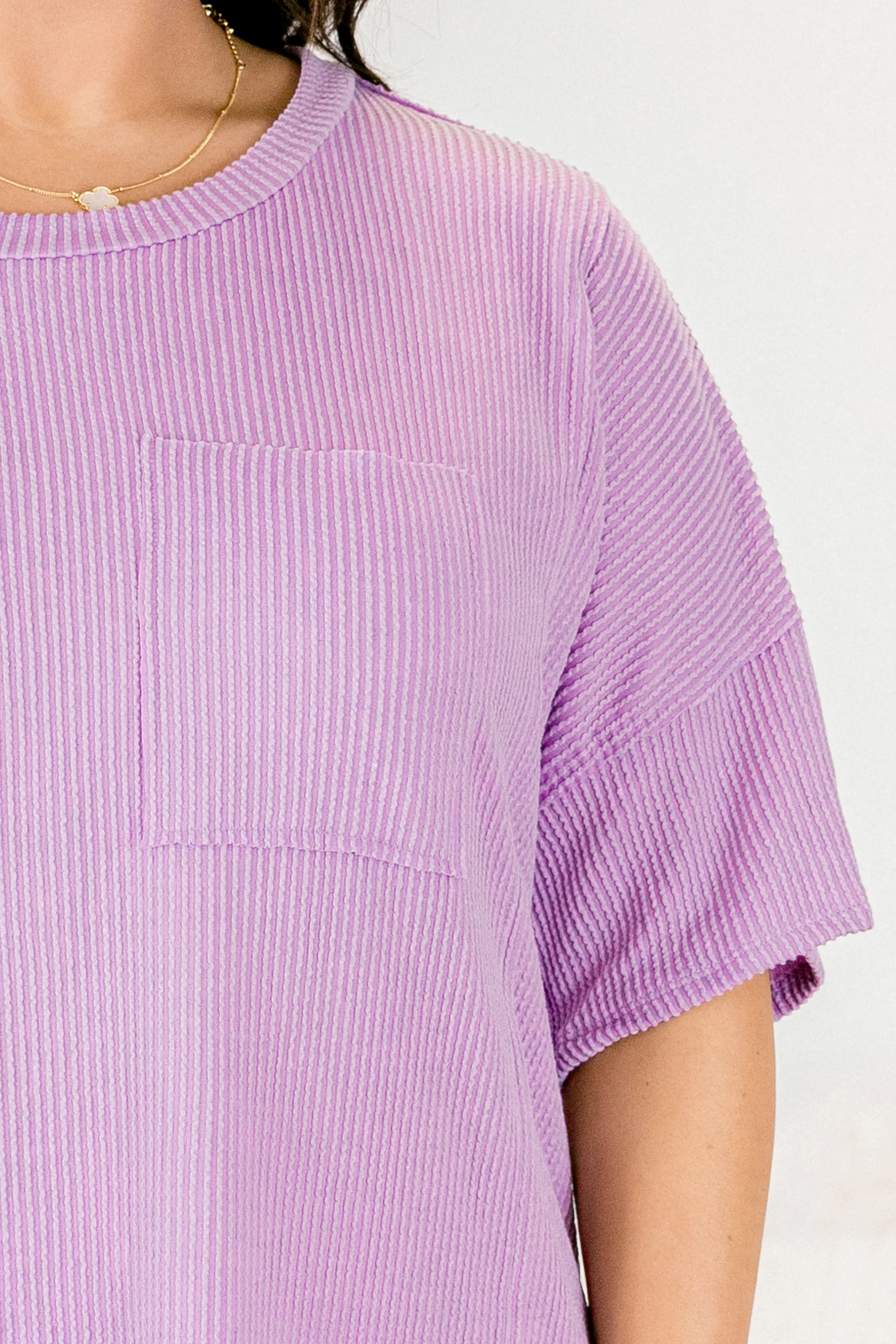 Around Love Top, Lilac - Giverhouse