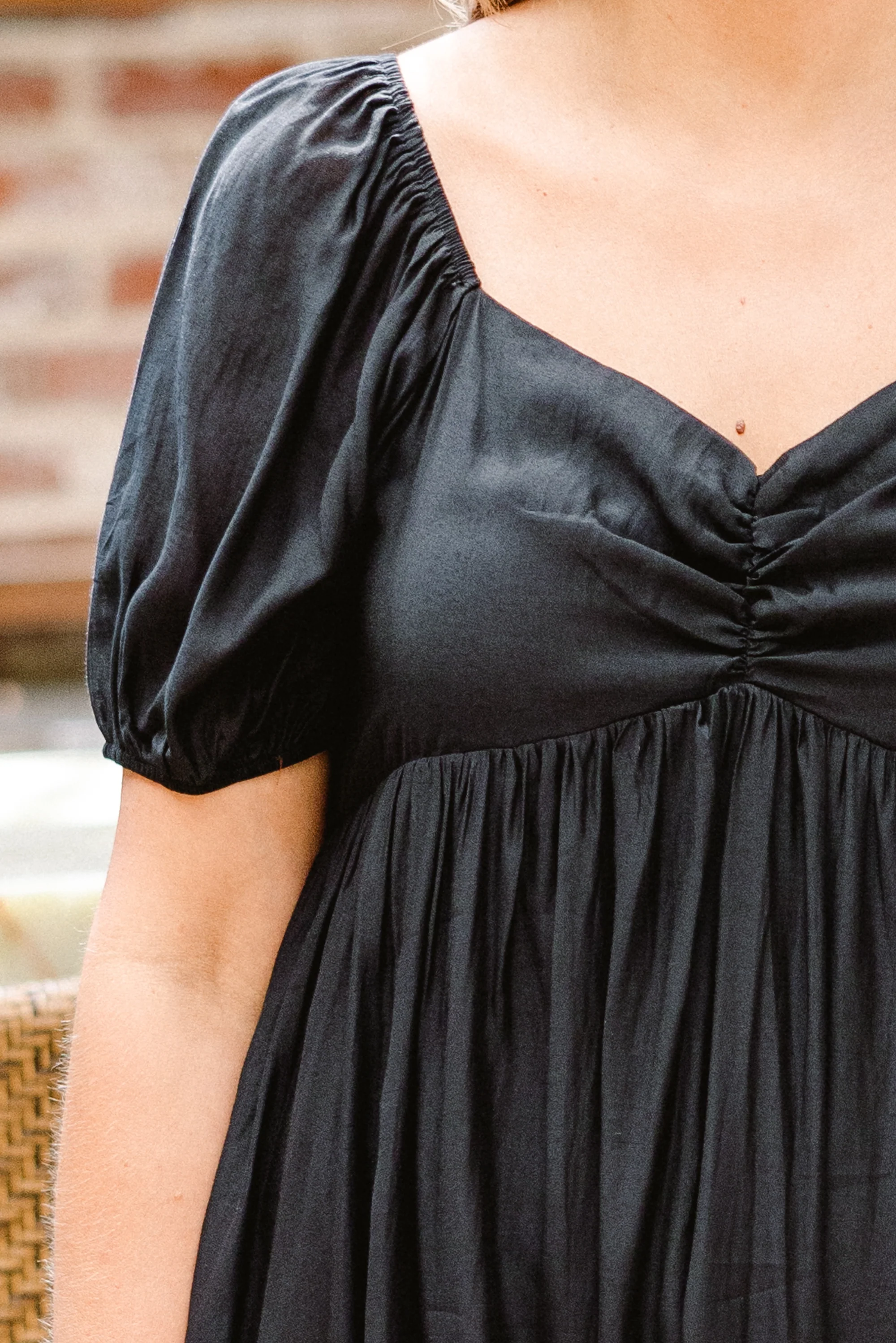 Working Your Charm Midi Dress, Black - Giverhouse