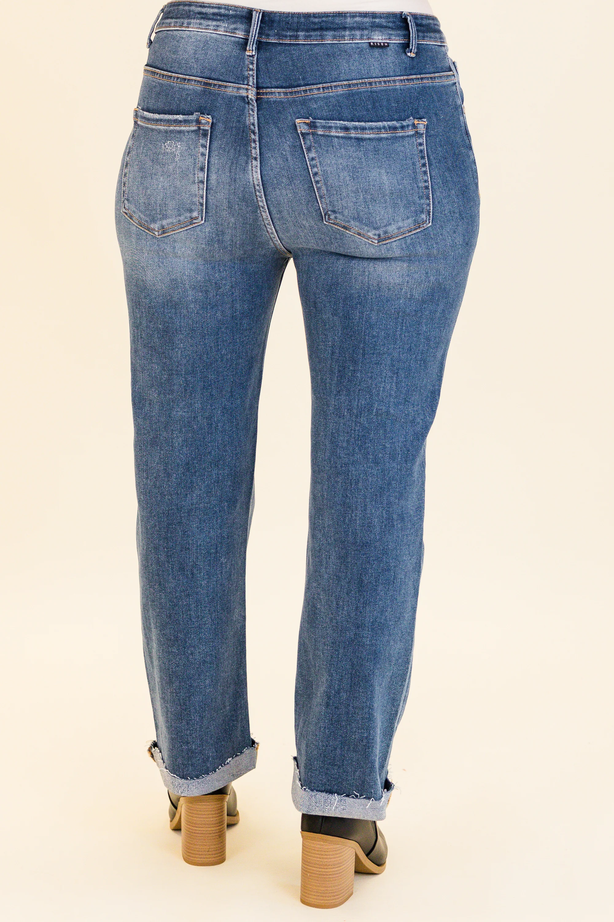 Check The Time Jeans, Dark Wash - Giverhouse