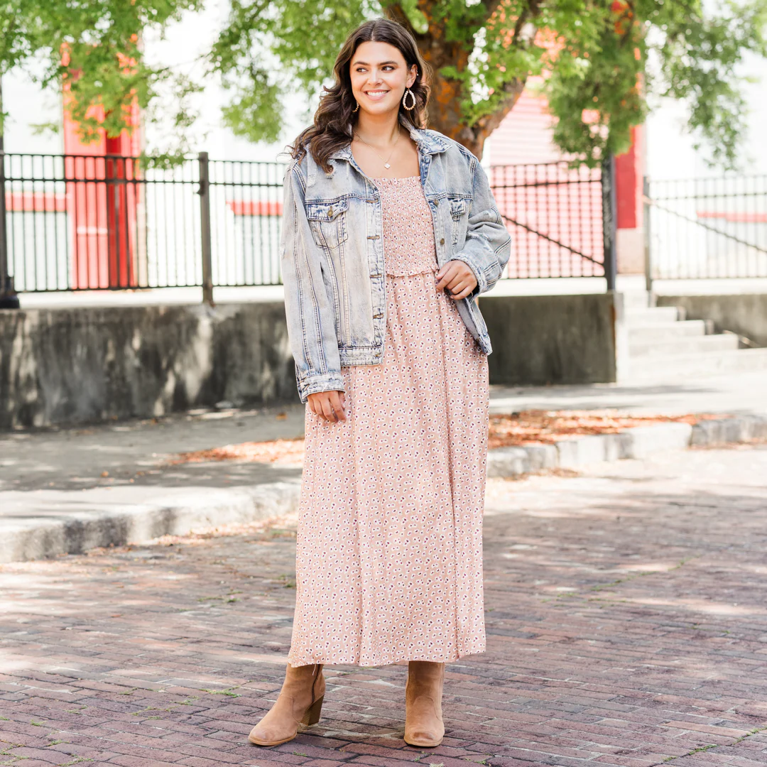 All I Need Is You Midi Dress, Taupe - Giverhouse