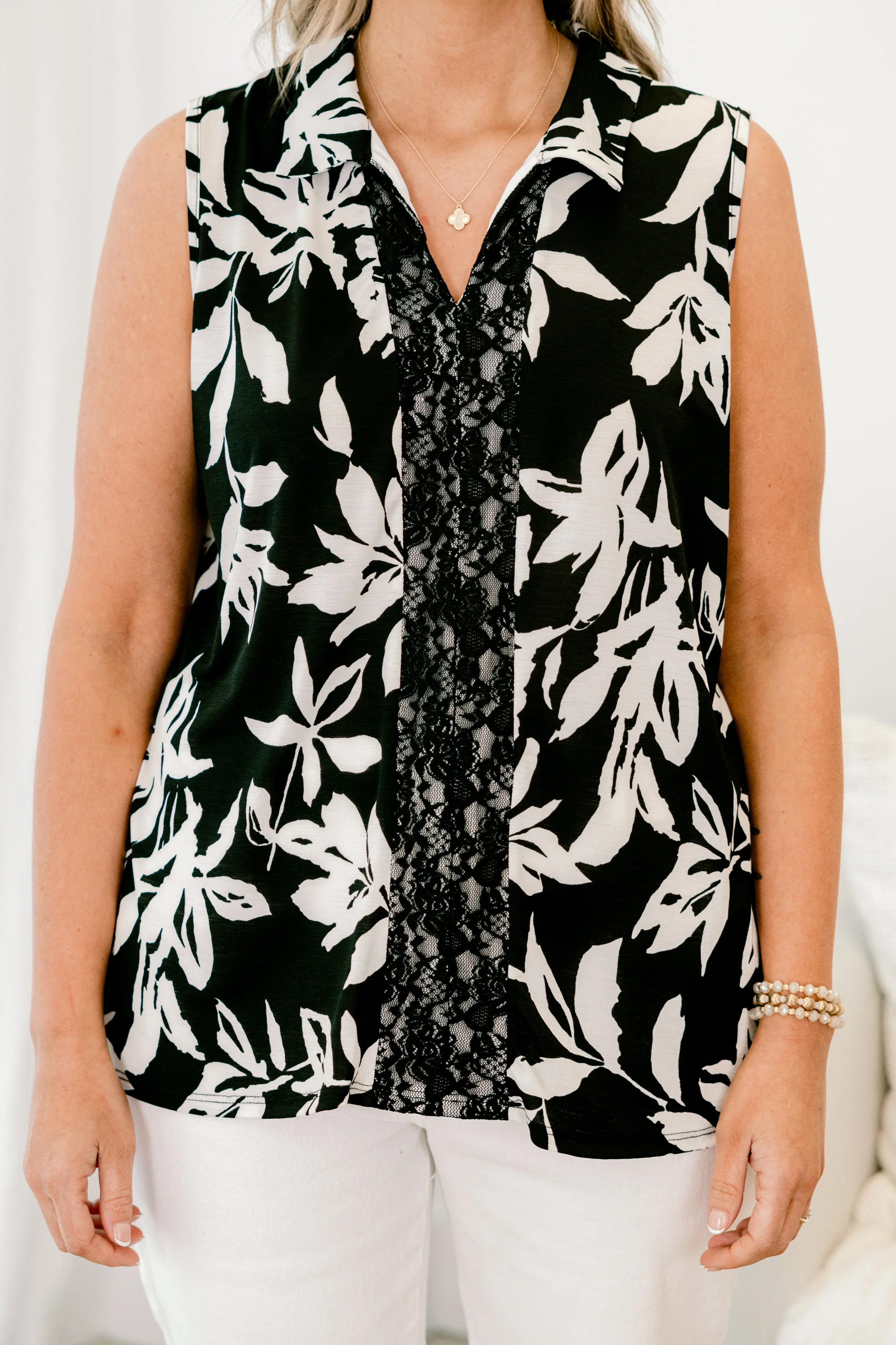 Tell Me Less Tank, Black - Giverhouse