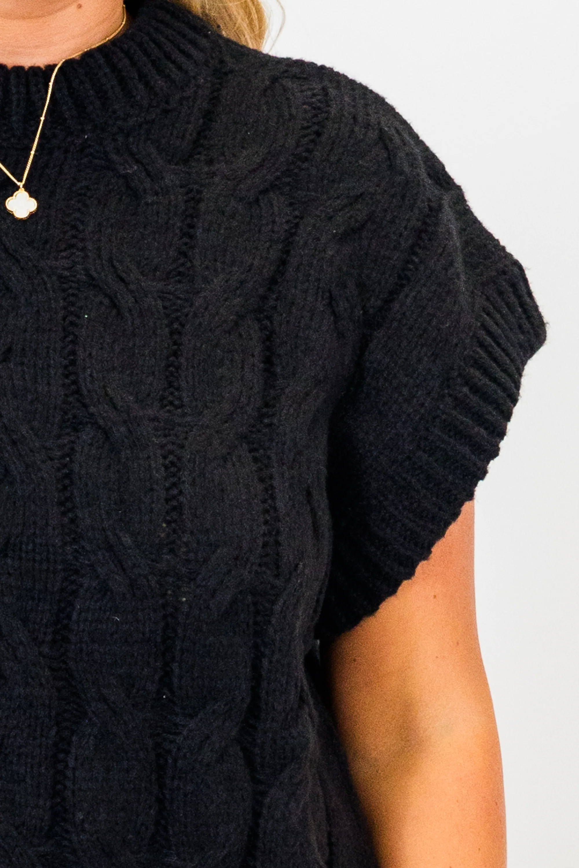 Cooling Down Sweater, Black - Giverhouse
