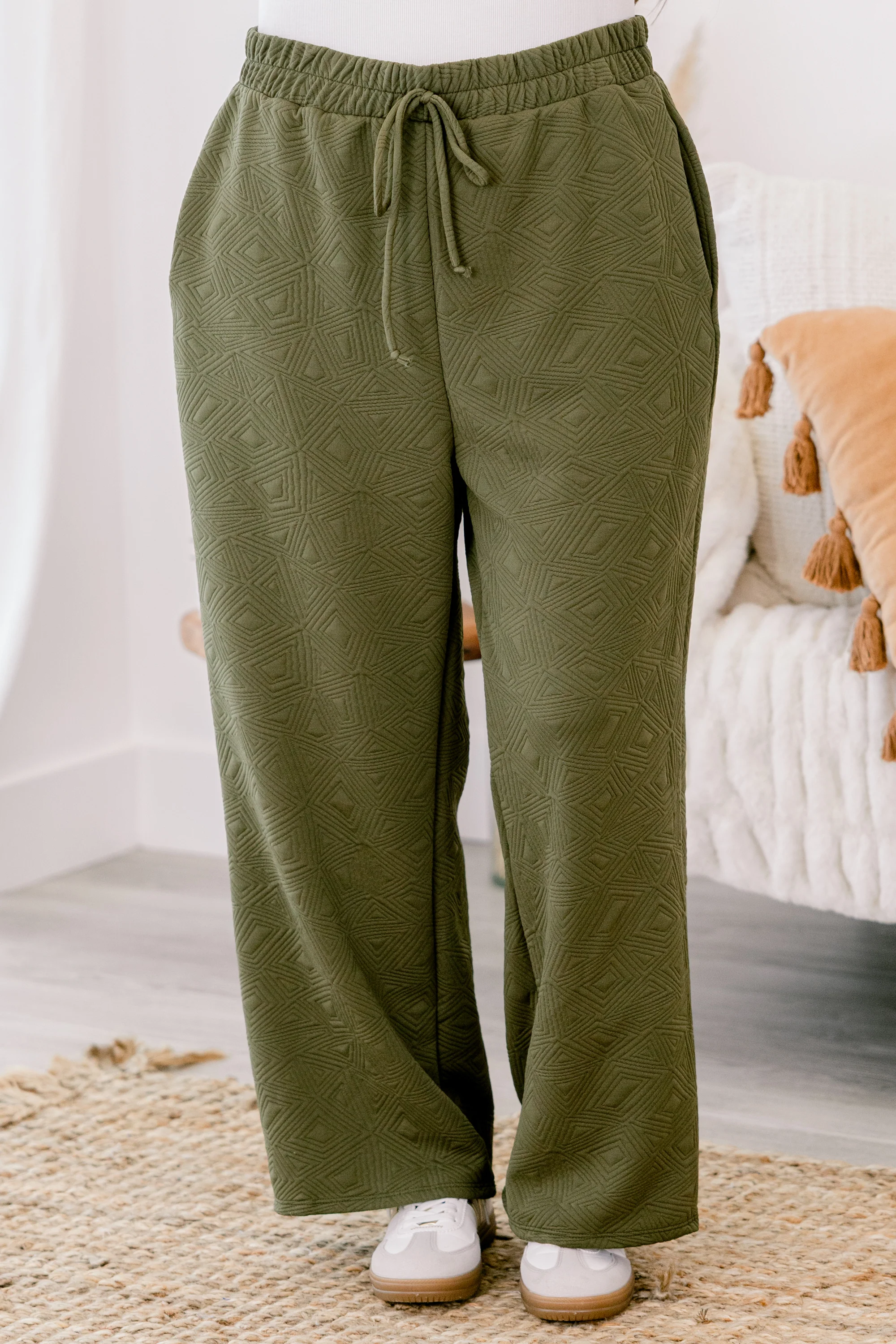 Thank You Next Pants, Green - Giverhouse