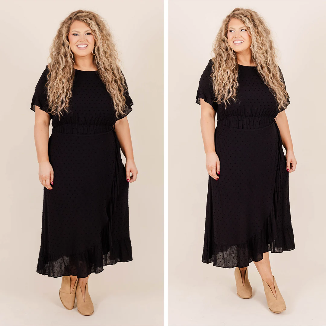 Welcome To Hollywood Dress, Black - Giverhouse