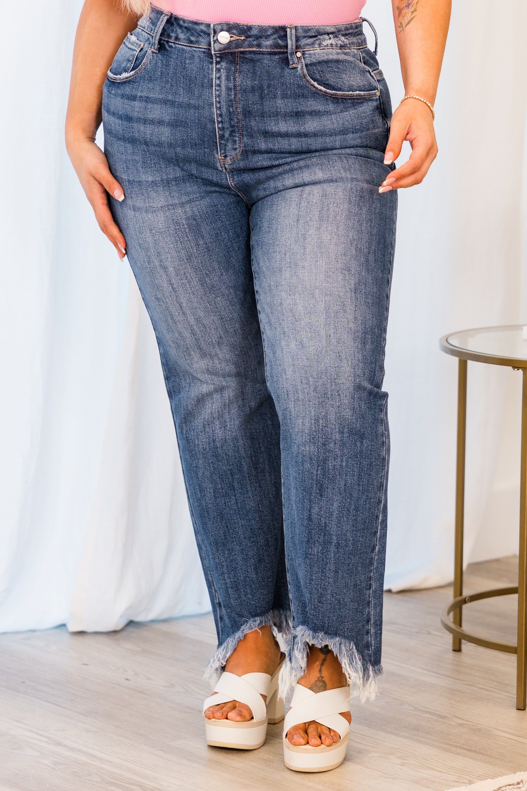 Cherish The Moment Jeans, Medium Wash - Giverhouse