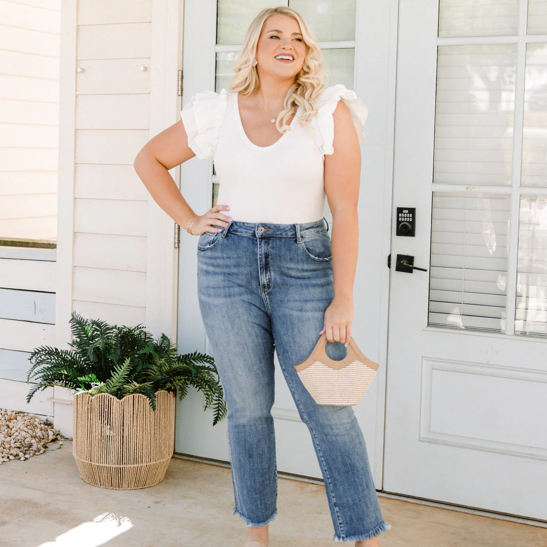 All Night Long Jeans, Light Wash - Giverhouse