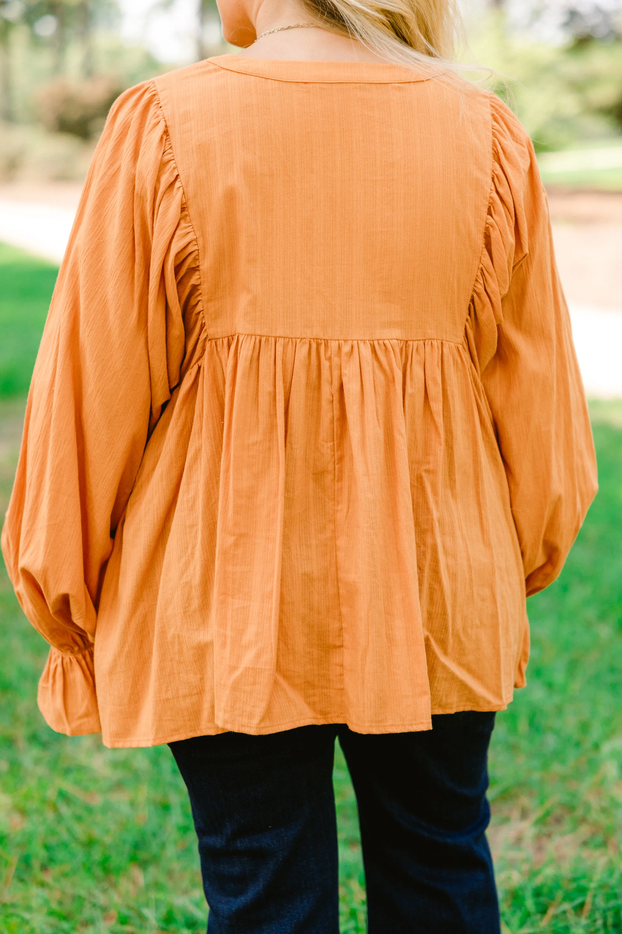 The Sweetest Sound Tunic, Orange - Giverhouse