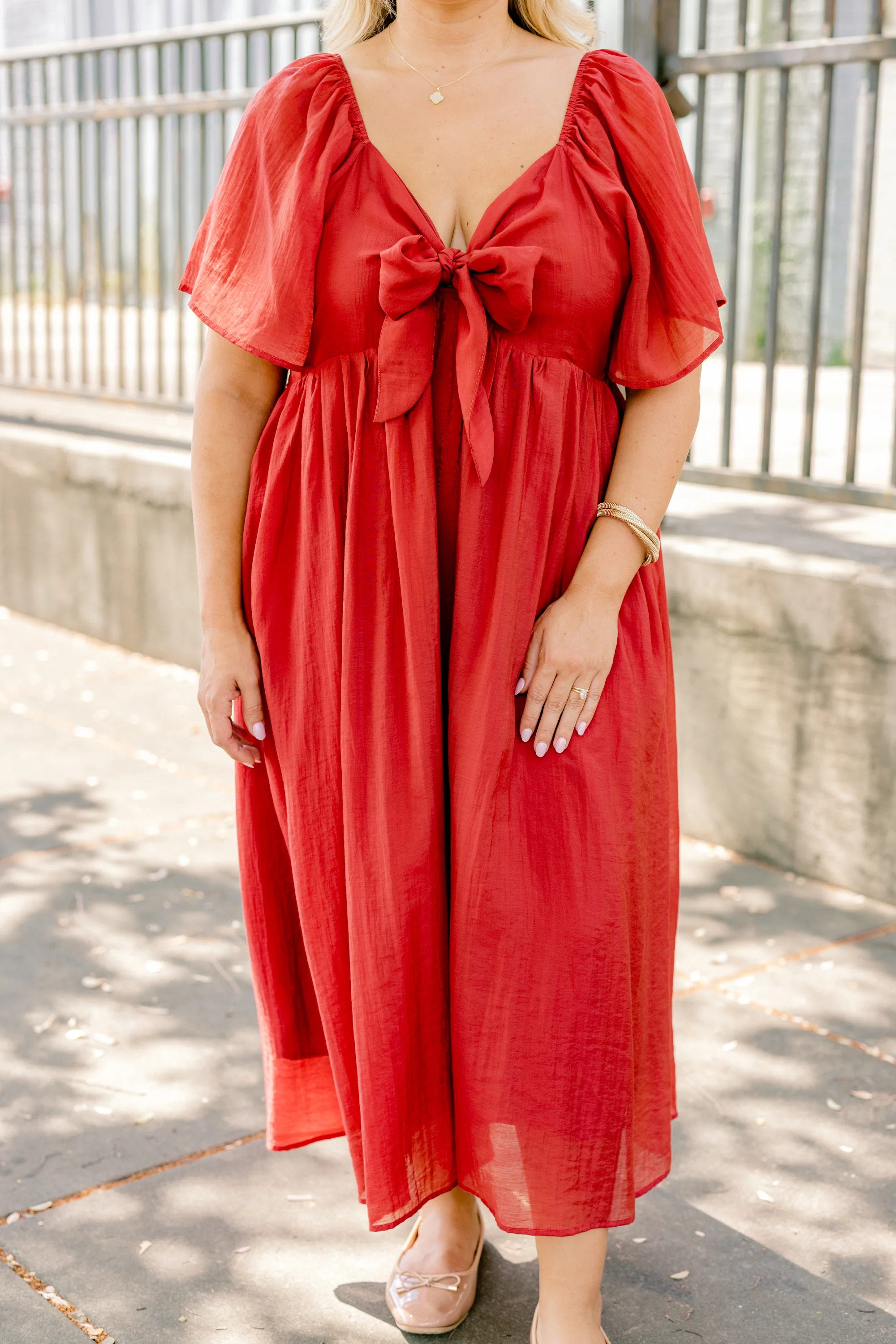 Sweet Lady Maxi Dress, Cinnamon - Giverhouse
