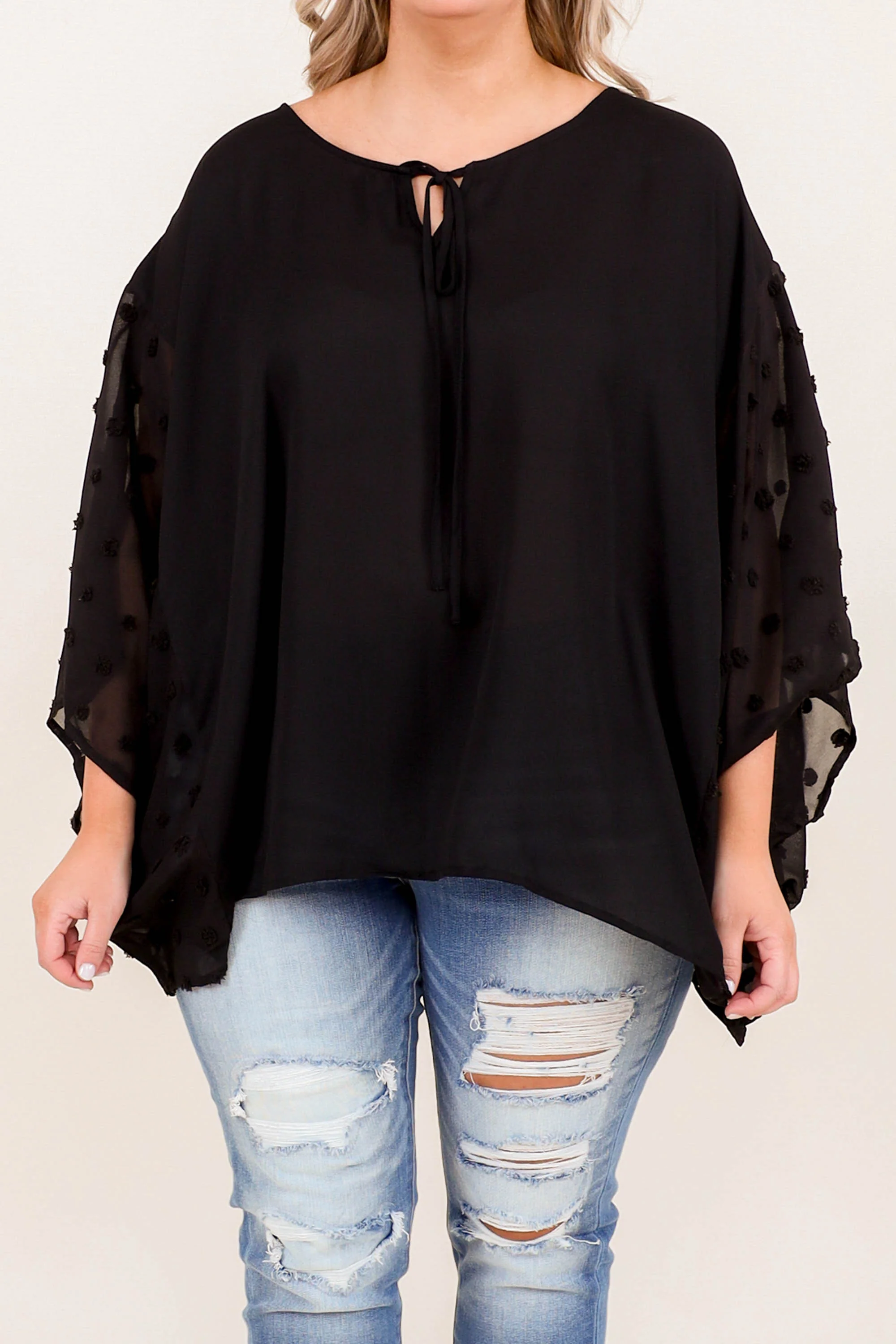Chase Me Sweetie Top, Black - Giverhouse